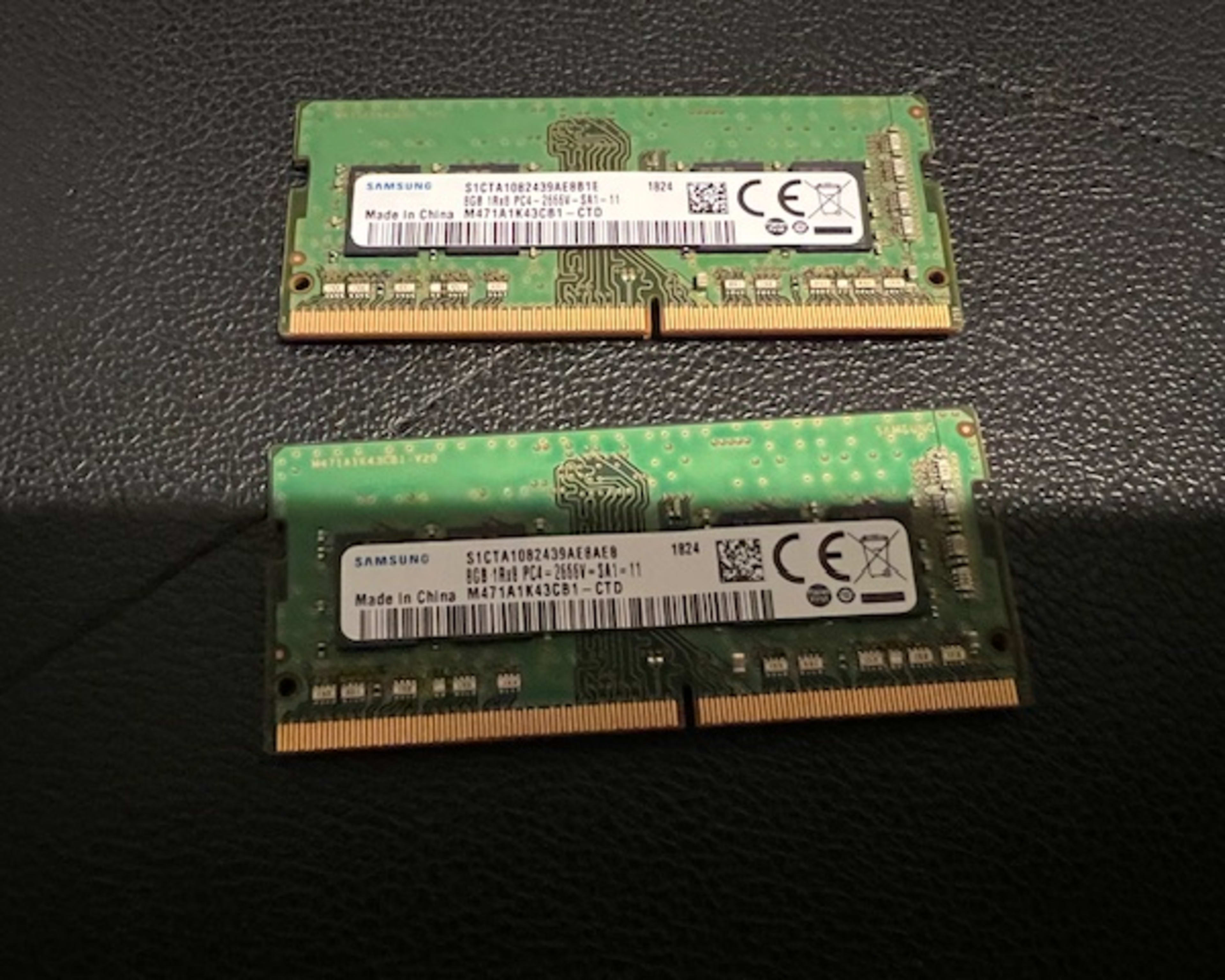 Samsung 16GB (8GB X2) Laptop DDR4-2666 Mhz SO-DIMM Dual Channel Ram Kit.