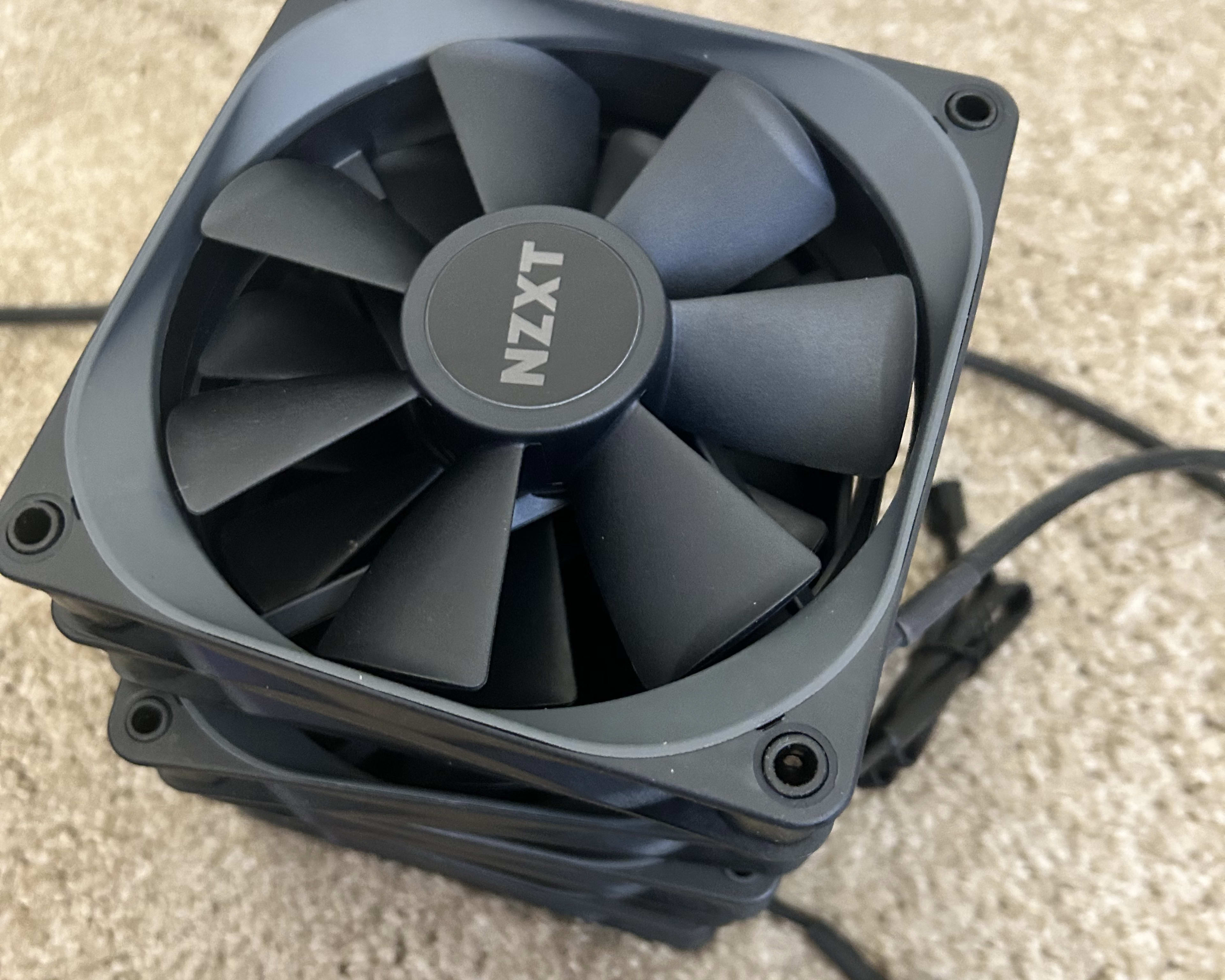 6x Nzxt 120mm PWM AIO Fan Bundle 