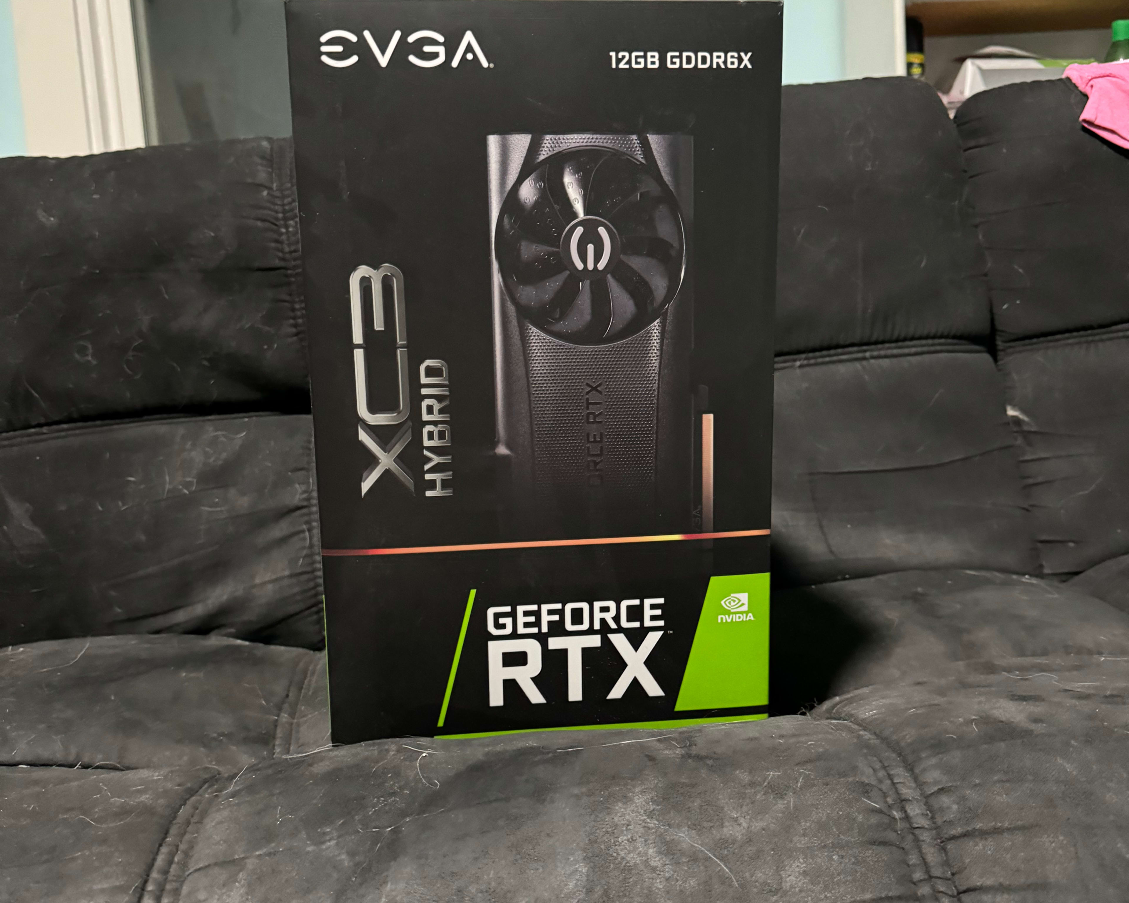 EVGA (12G-P5-4868-KL) GeForce RTX 3080 12GB GDDR6 XC6 ULTRA Hybrid Graphics Card
