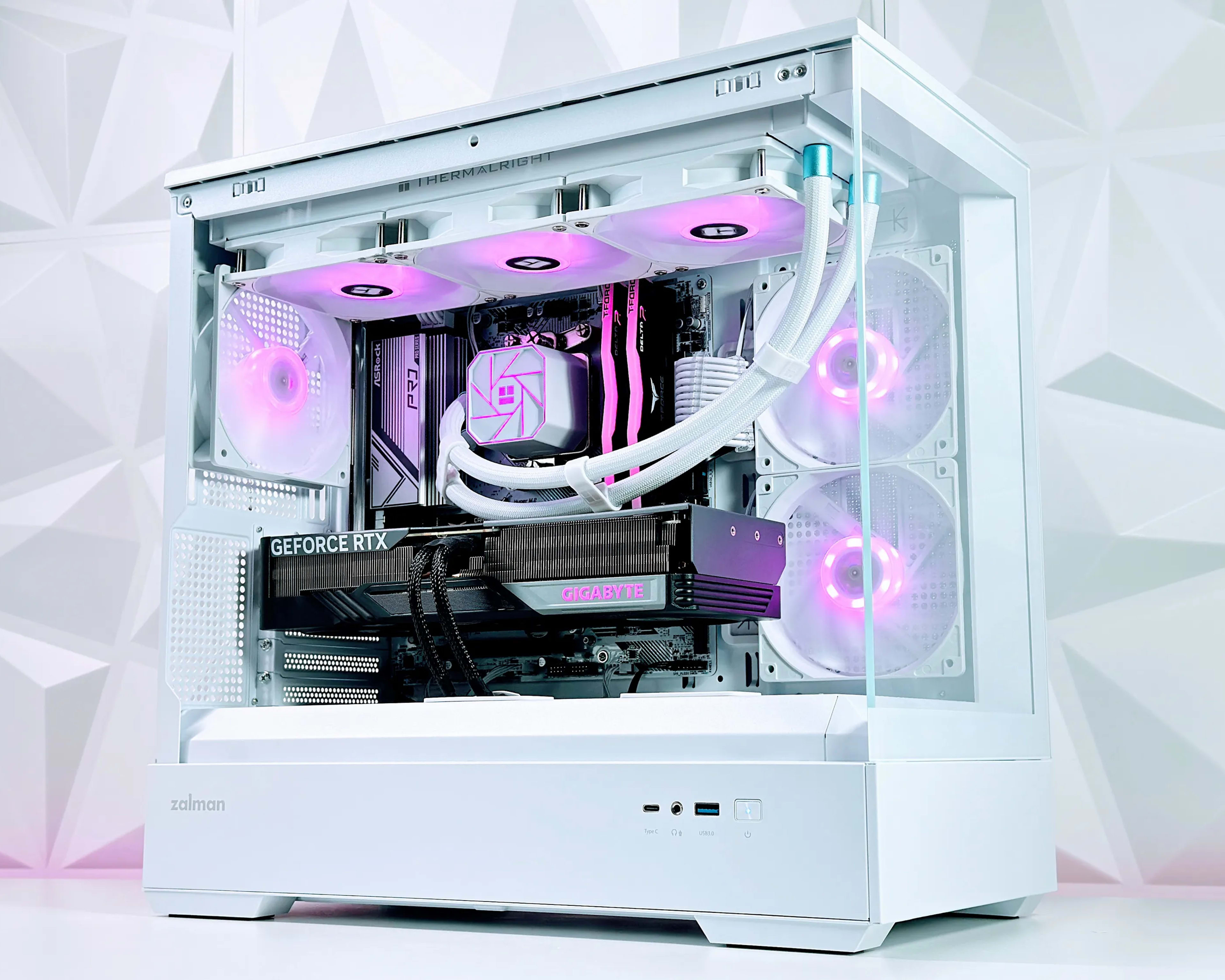 ☃️🌨️Liquid Cooled Gaming PC❄️Nvidia RTX 4070 12GB❄️AMD Ryzen 7 5800X 8 core❄️32GB DDR4❄️1TB NVME