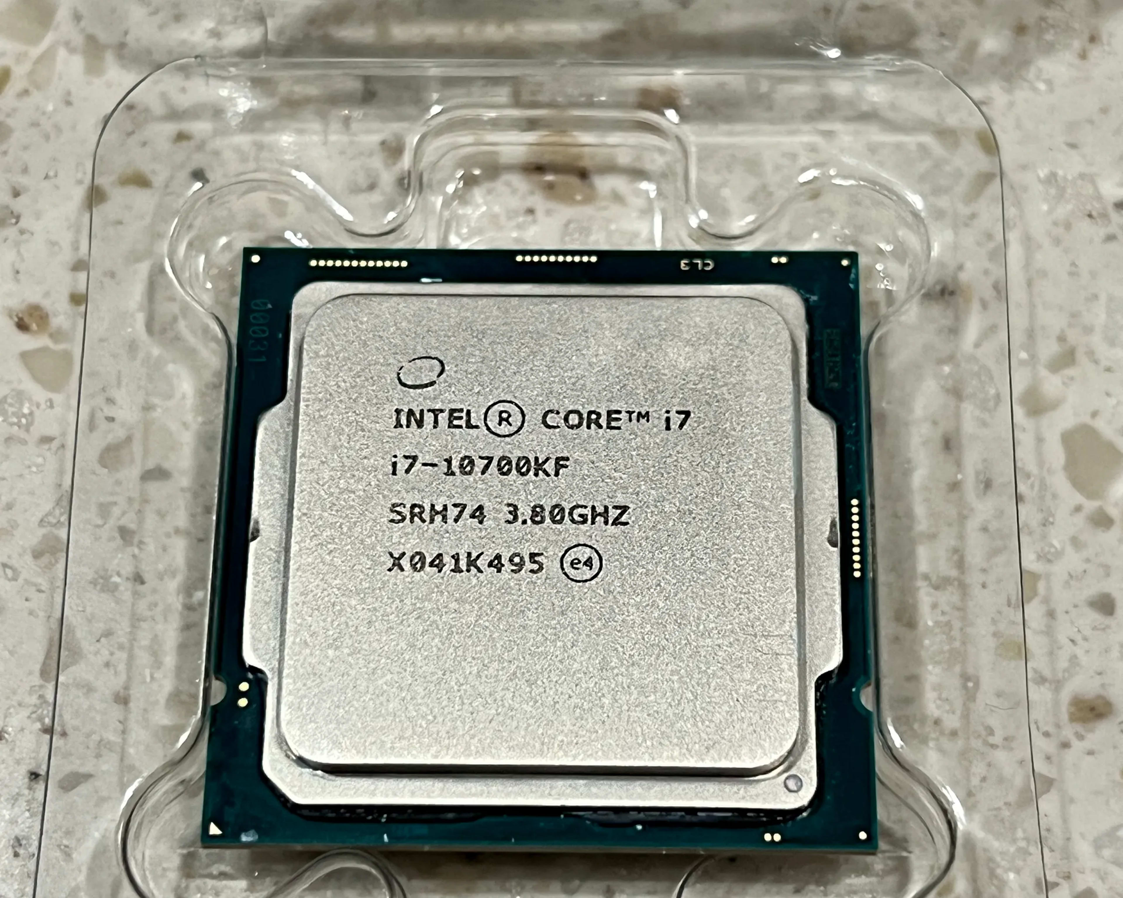 Intel® Core™ i7-10700KF Processor - works perfectly
