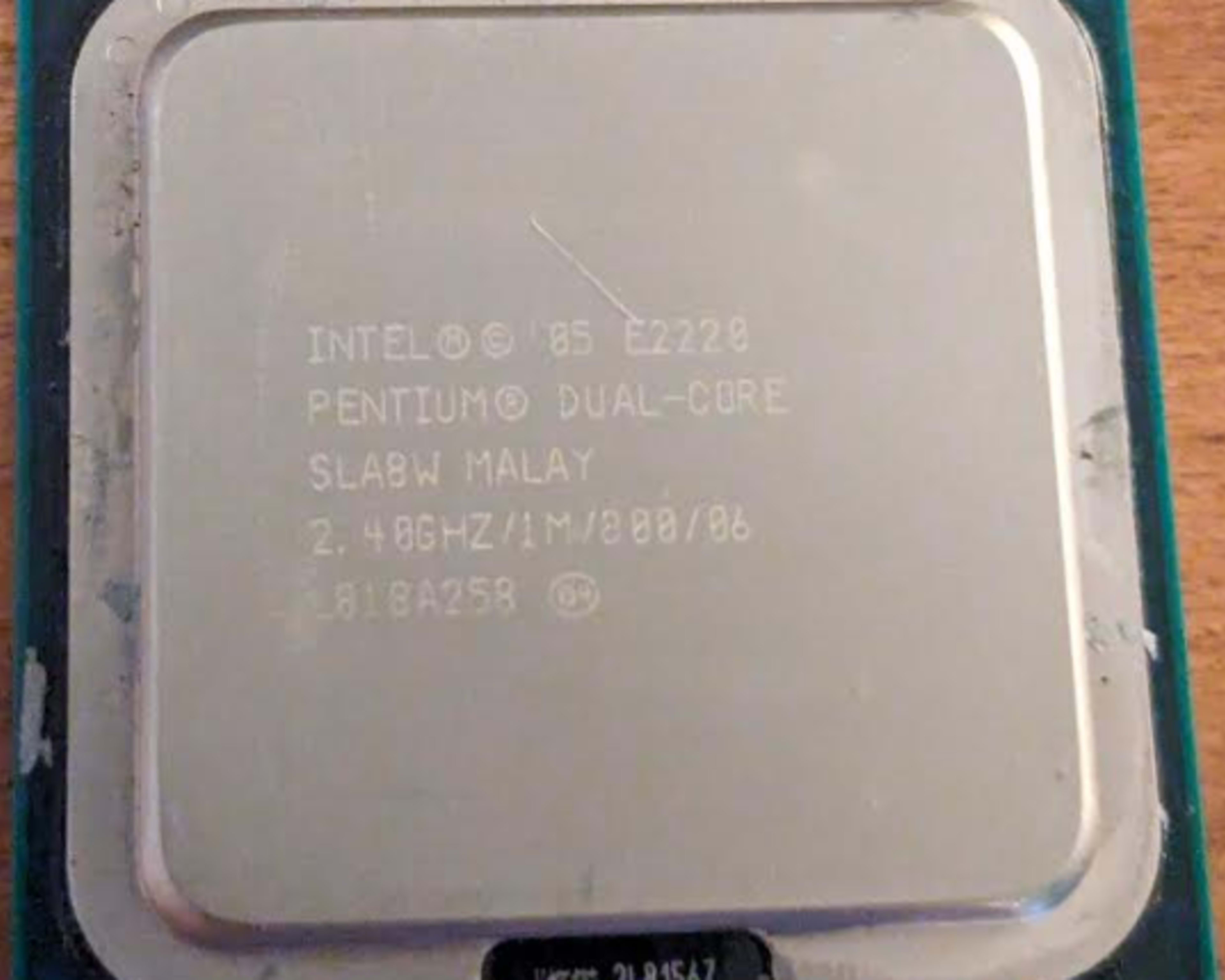 NOT WORKING Intel Pentium