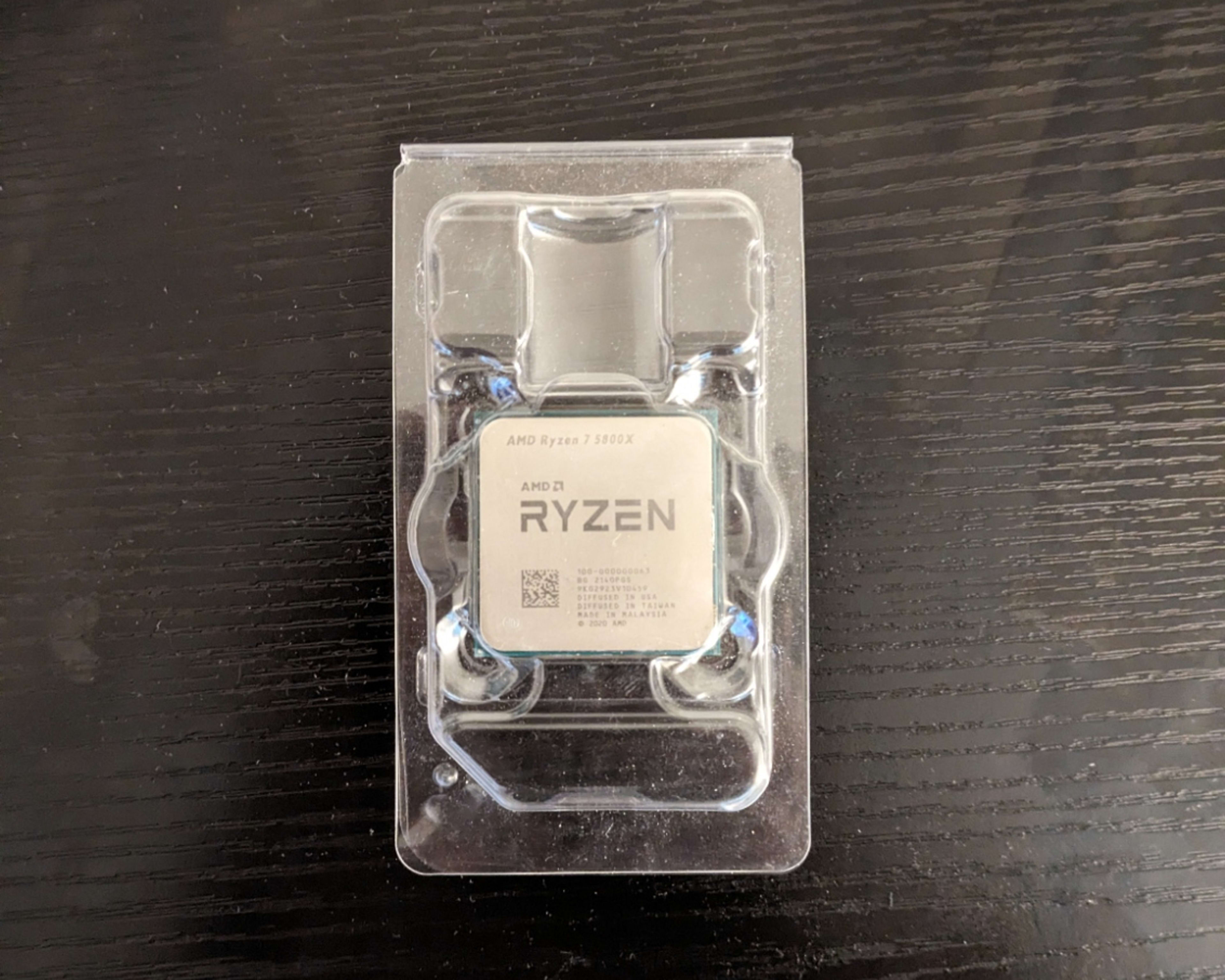 AMD Ryzen 7 5800X 8-core, 16-Thread Unlocked Desktop Processor