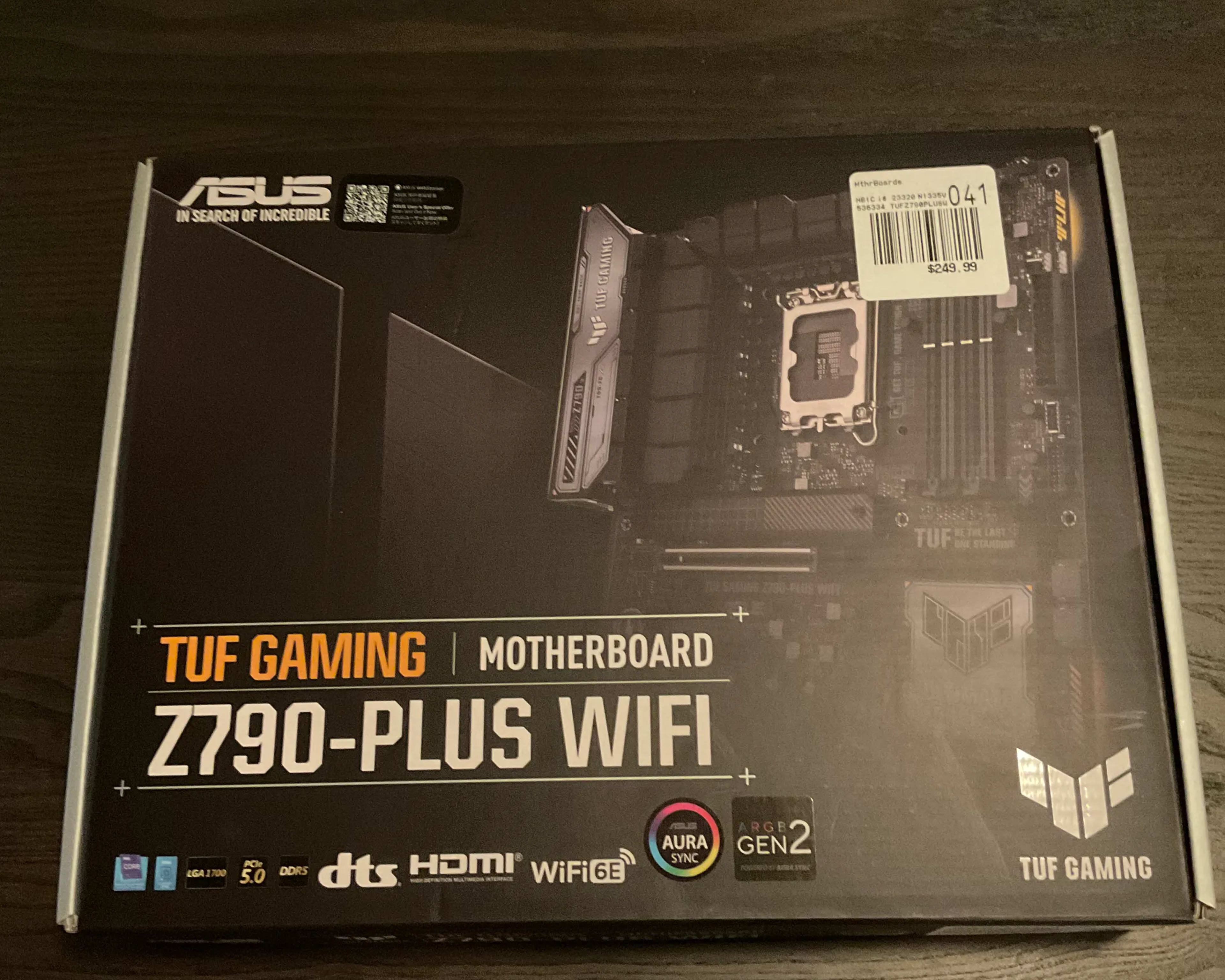 BNIB ASUS ROG STRIX B550-A GAMING Motherboard