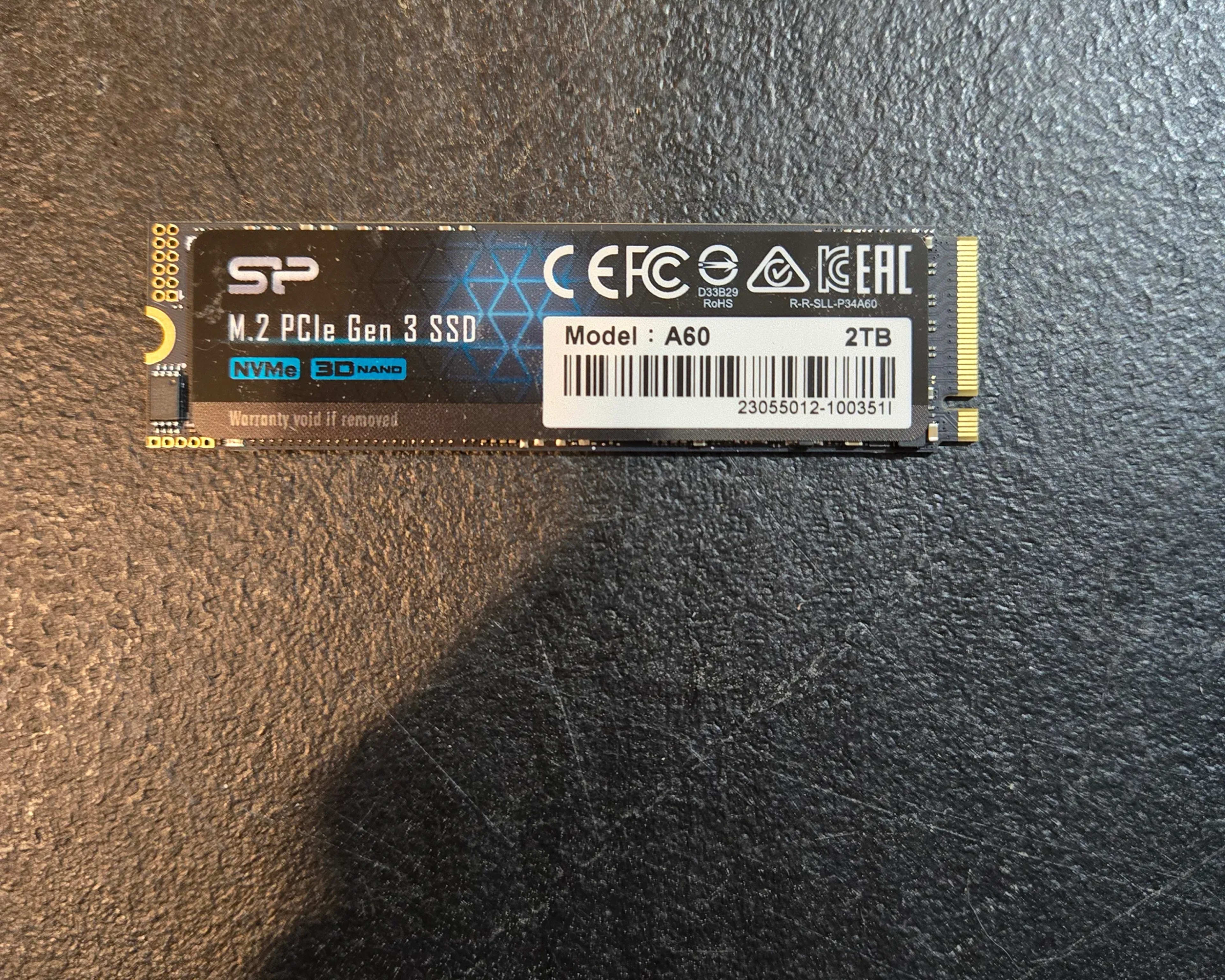 Scilicon Power 2TB NVME Pcie 3.0 SSD