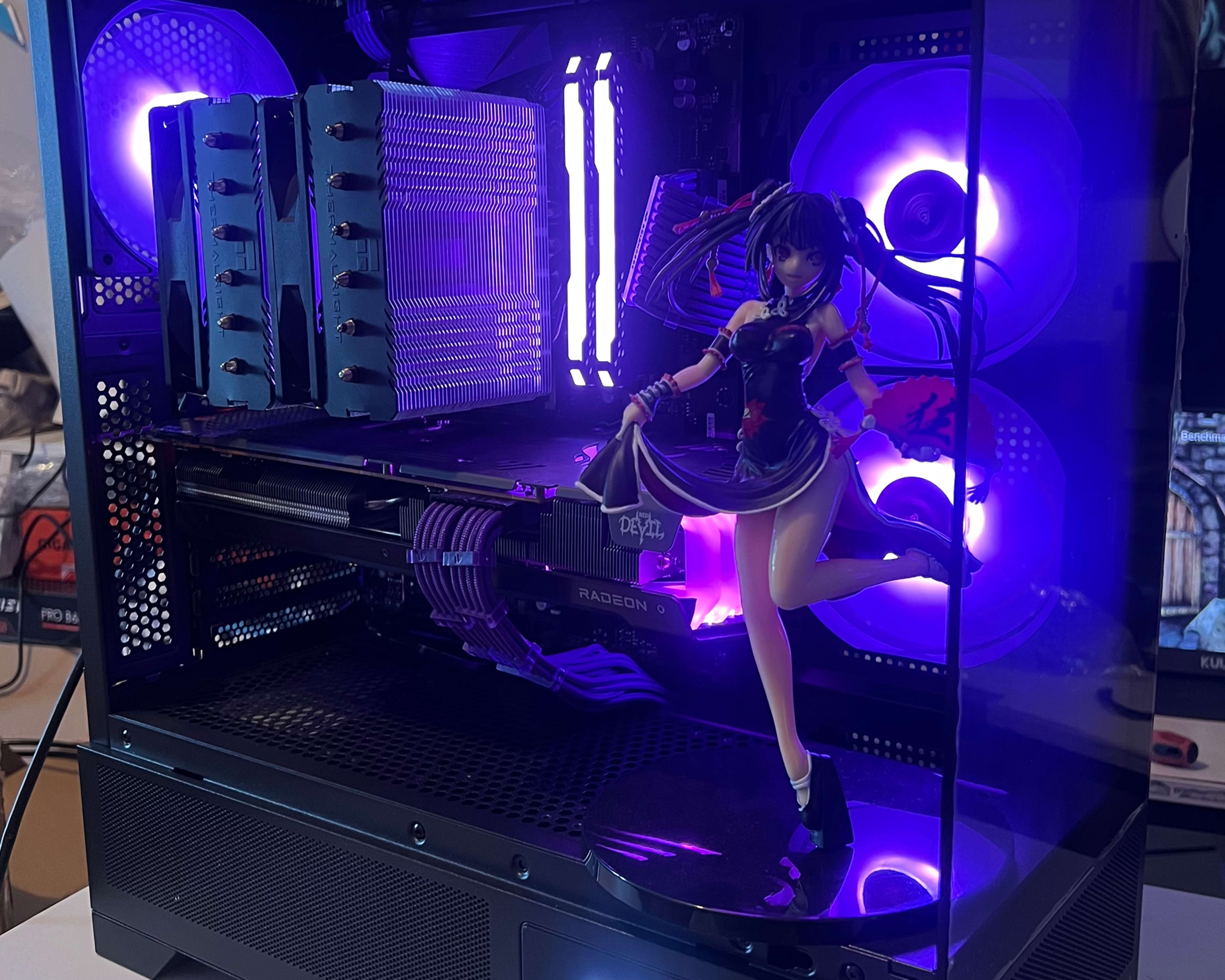 MEMORIAL DAY SALE 🔥 Purple ⚛️ Gaming PC | Ryzen 7 5800X | RX 6700XT 12GB | 32GB RAM | 1TB SSD | 11