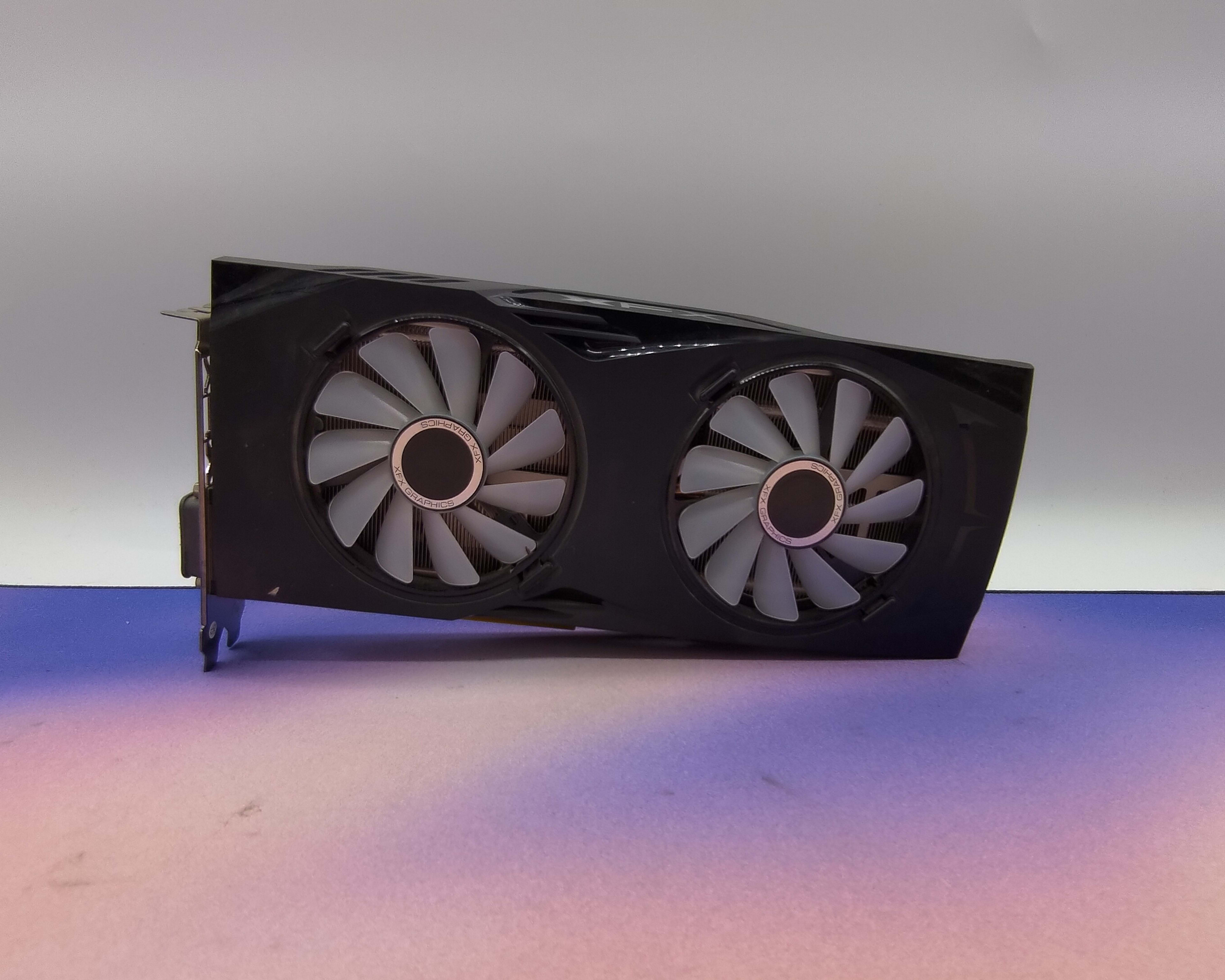 XFX RX 580 Black Edition RGB Fans