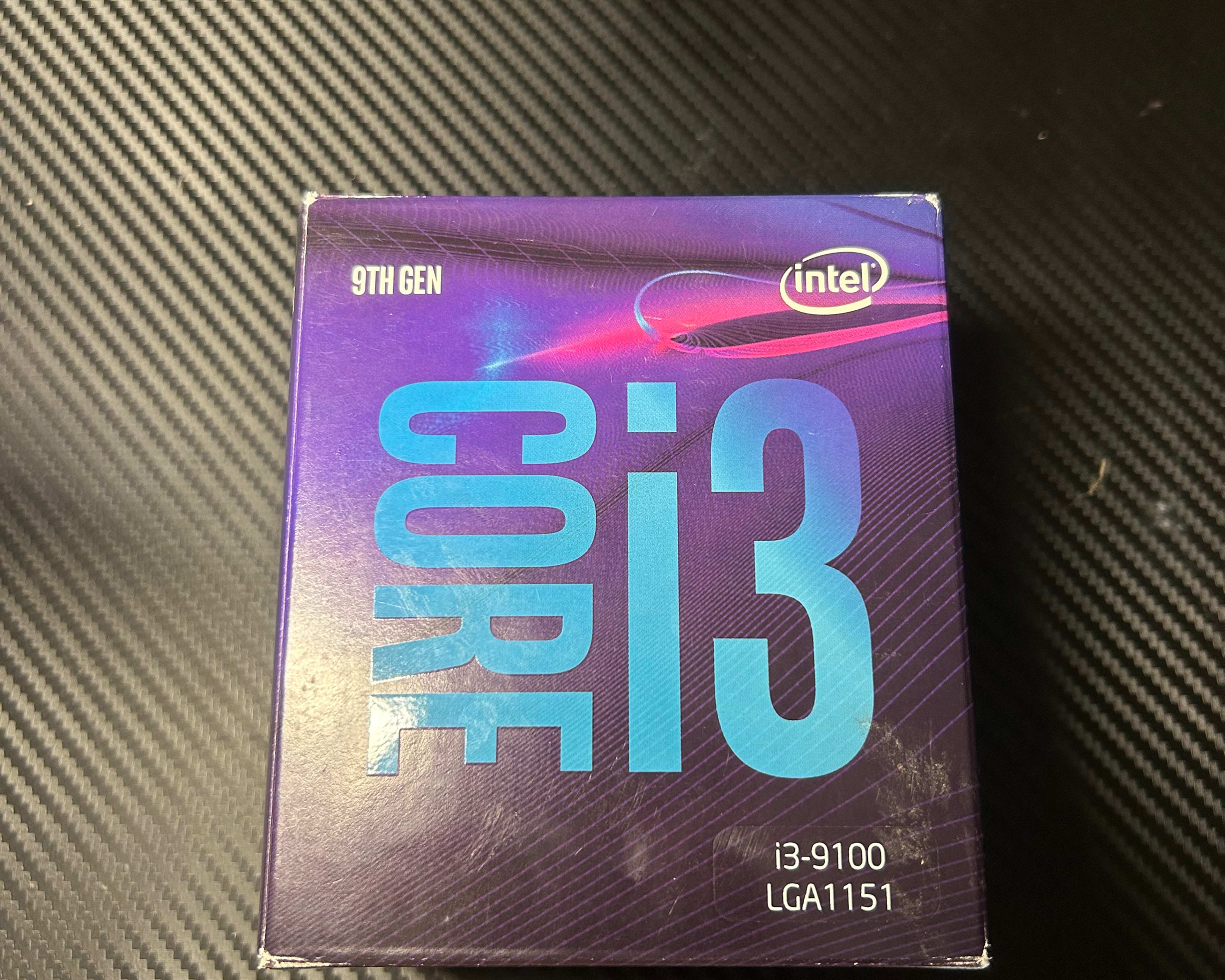 Intel Core i3-9100 Processor (3.1Ghz 4 Cores Lga 1151)