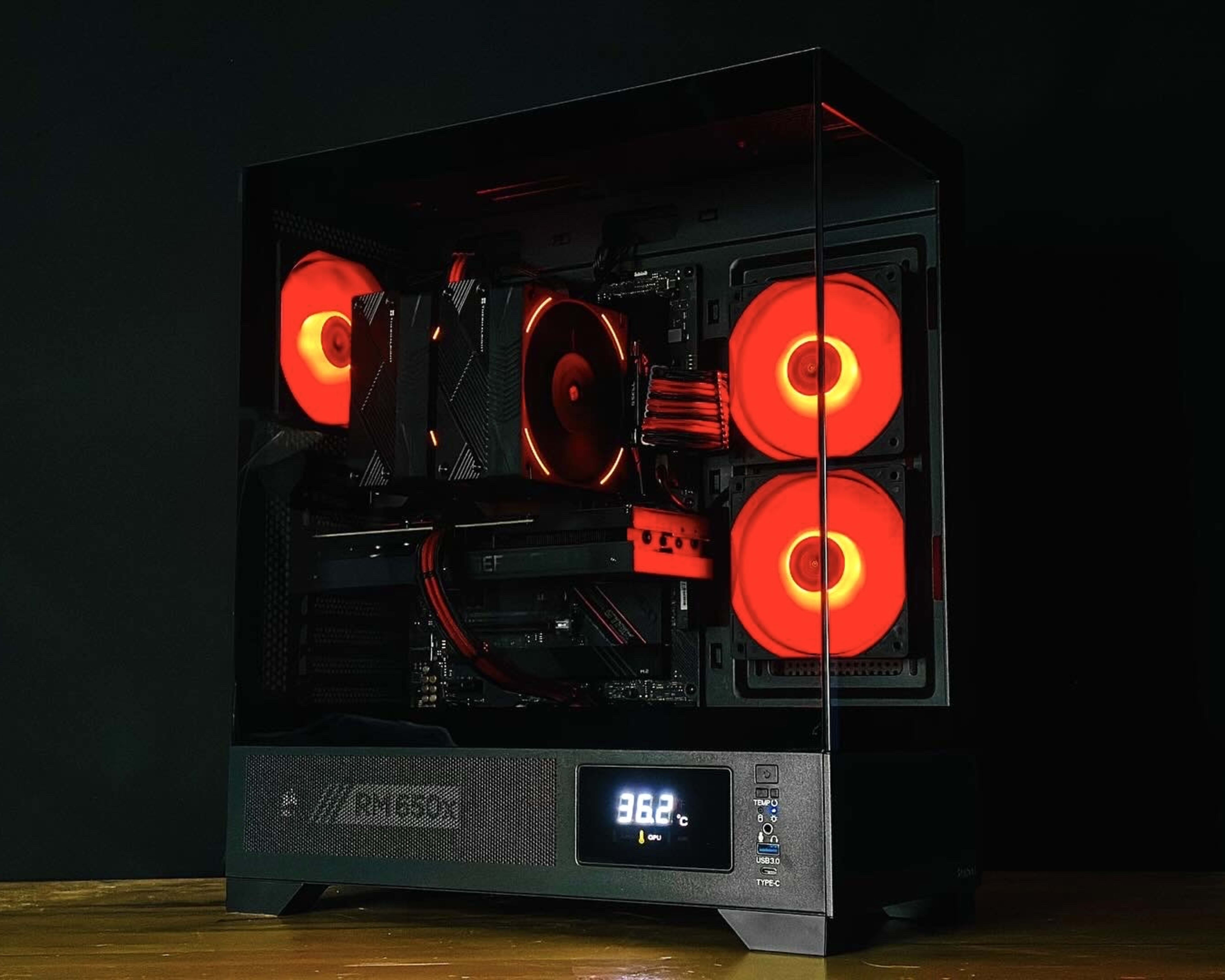 🔴 Carnage ⚫️ Midrange Gaming Pc 5700x3D, 3070, 32gb, 1tb, Wifi 6