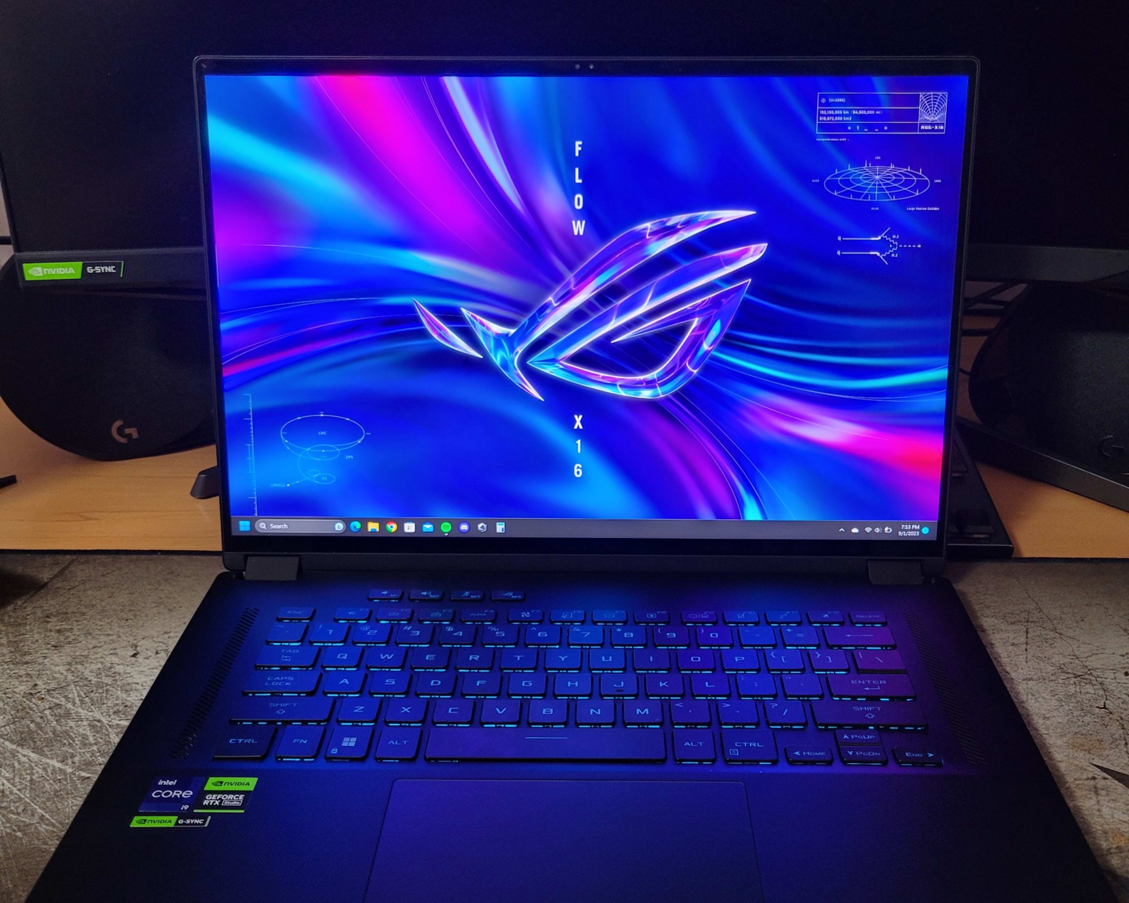 ASUS ROG Flow X16 Gaming Laptop QHD+ RTX 4070 Intel Core i9 32GB RAM 1TB SSD