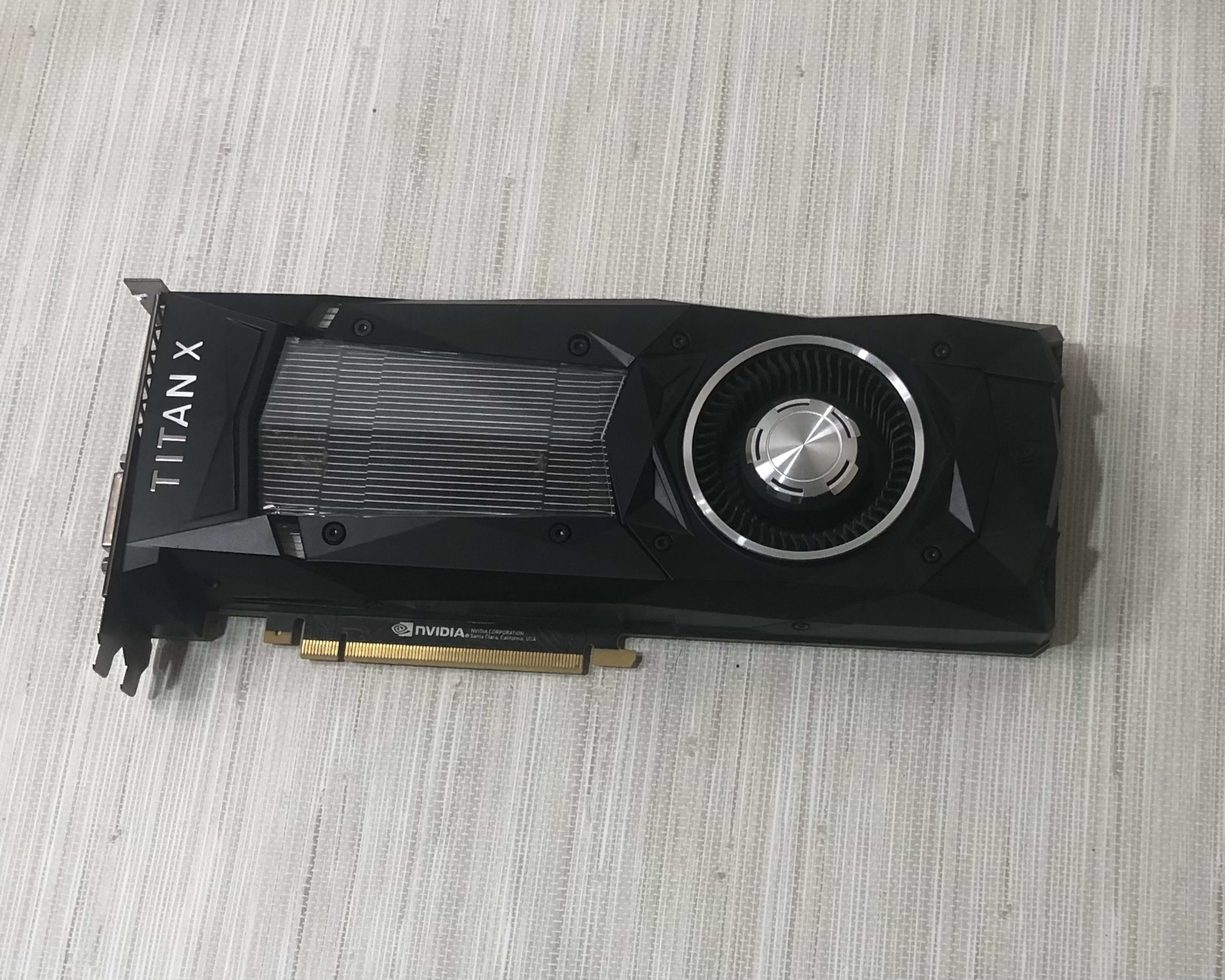 GTX Titan X Pascal 12GB GDDR5X GPU