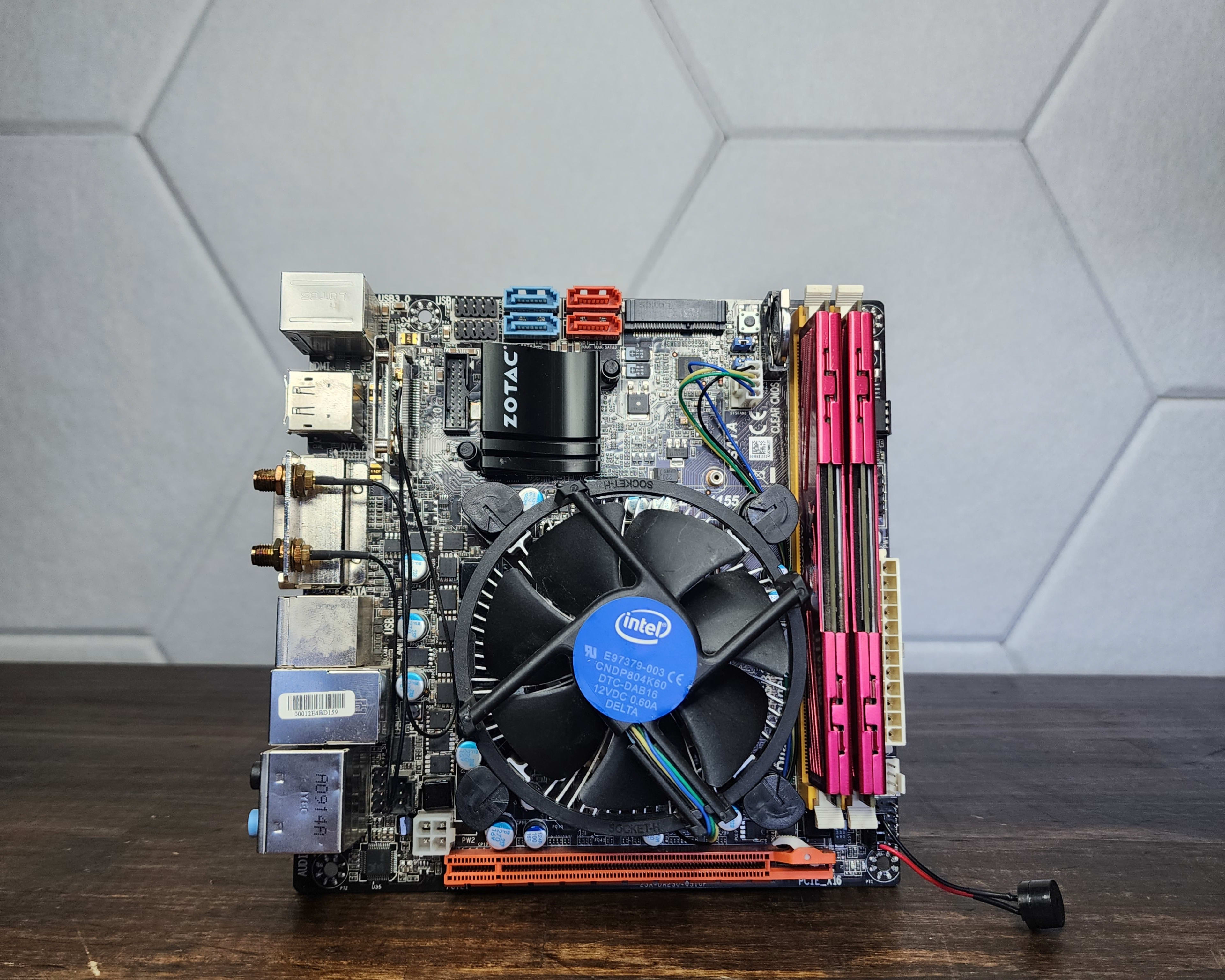 CPU + Motherboard + RAM + Cooler Combo