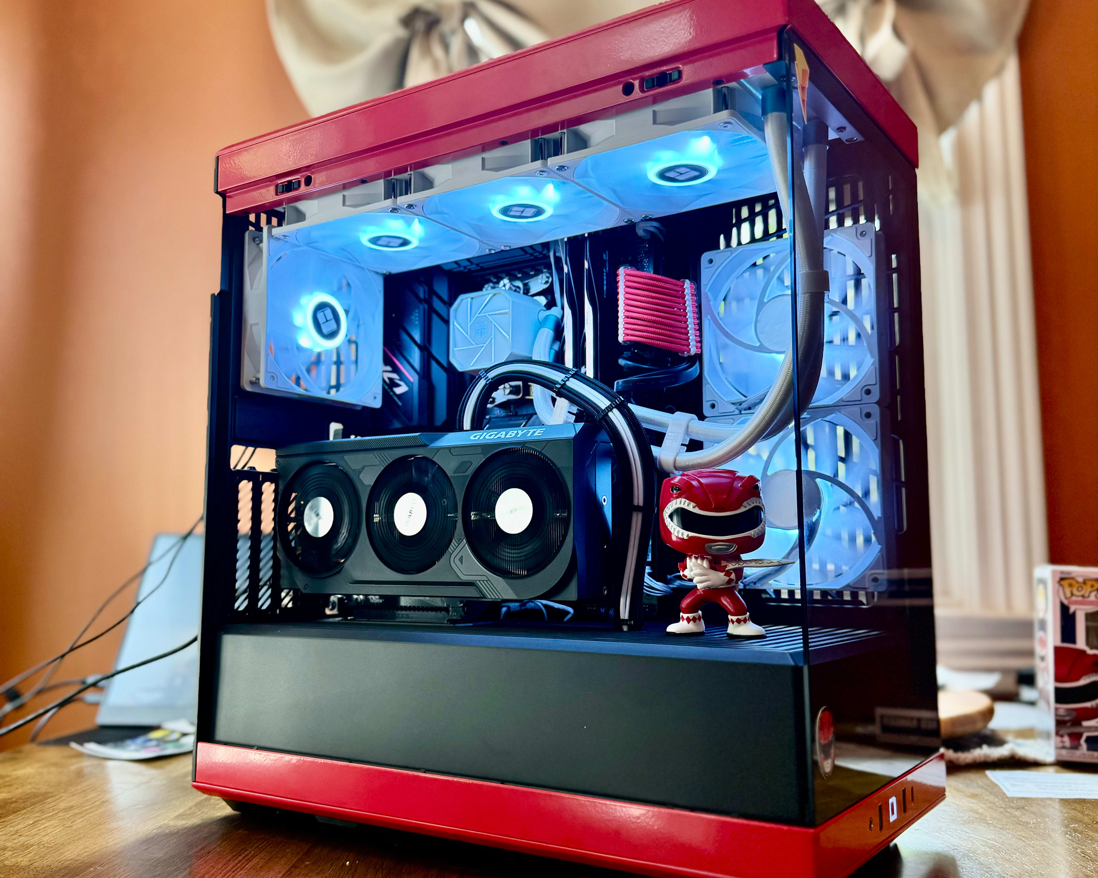 🔴⚪️Red Ranger⚪️🔴 - RTX 4070 Super | Ryzen 7 7700X | 32GB DDR5 | 2TB SSD