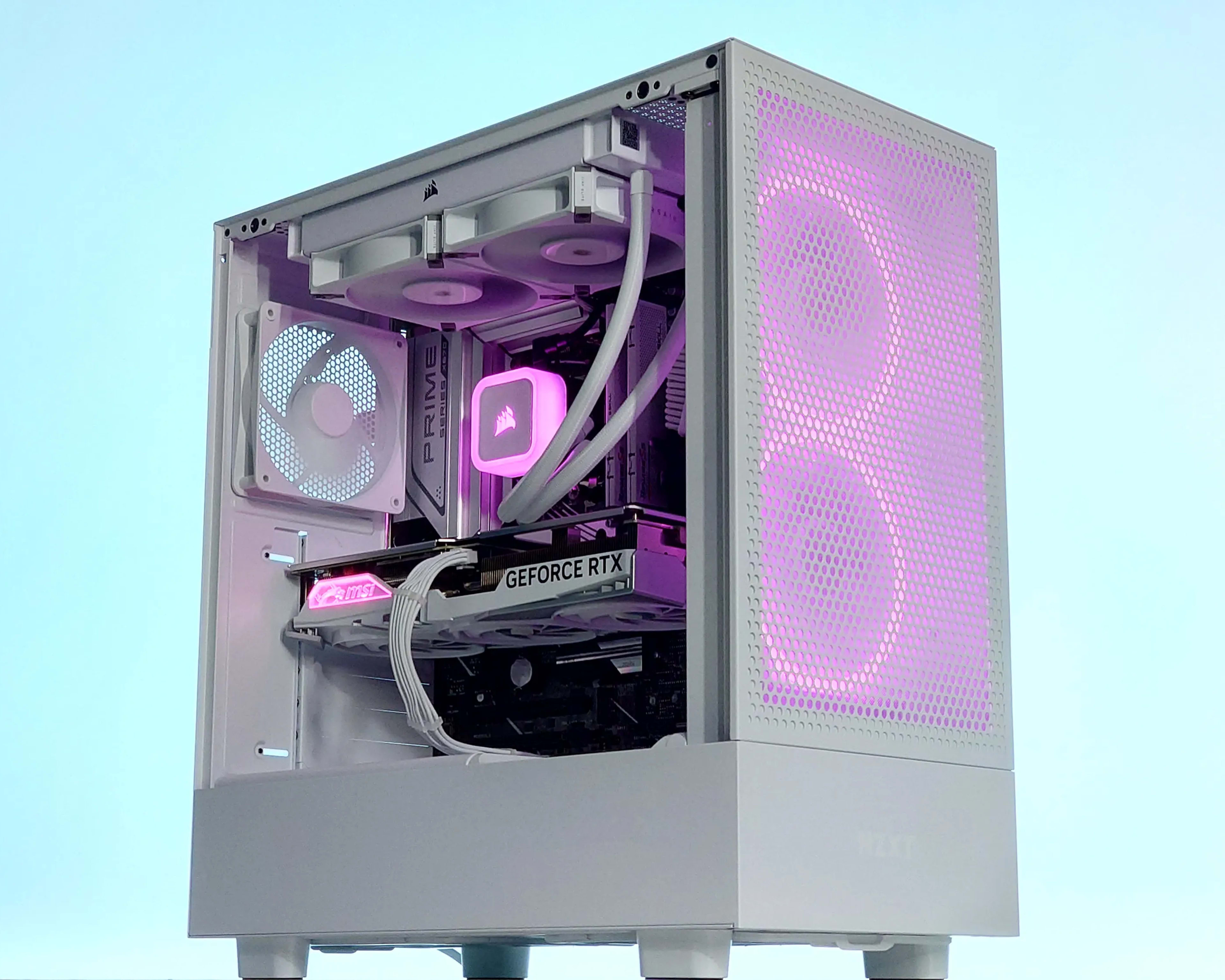 🌬️☃️Extreme Gaming PC❄️Nvidia RTX 4070 Ti 12GB❄️AMD Ryzen 7 7700❄️32GB DDR5❄️1TB NVME