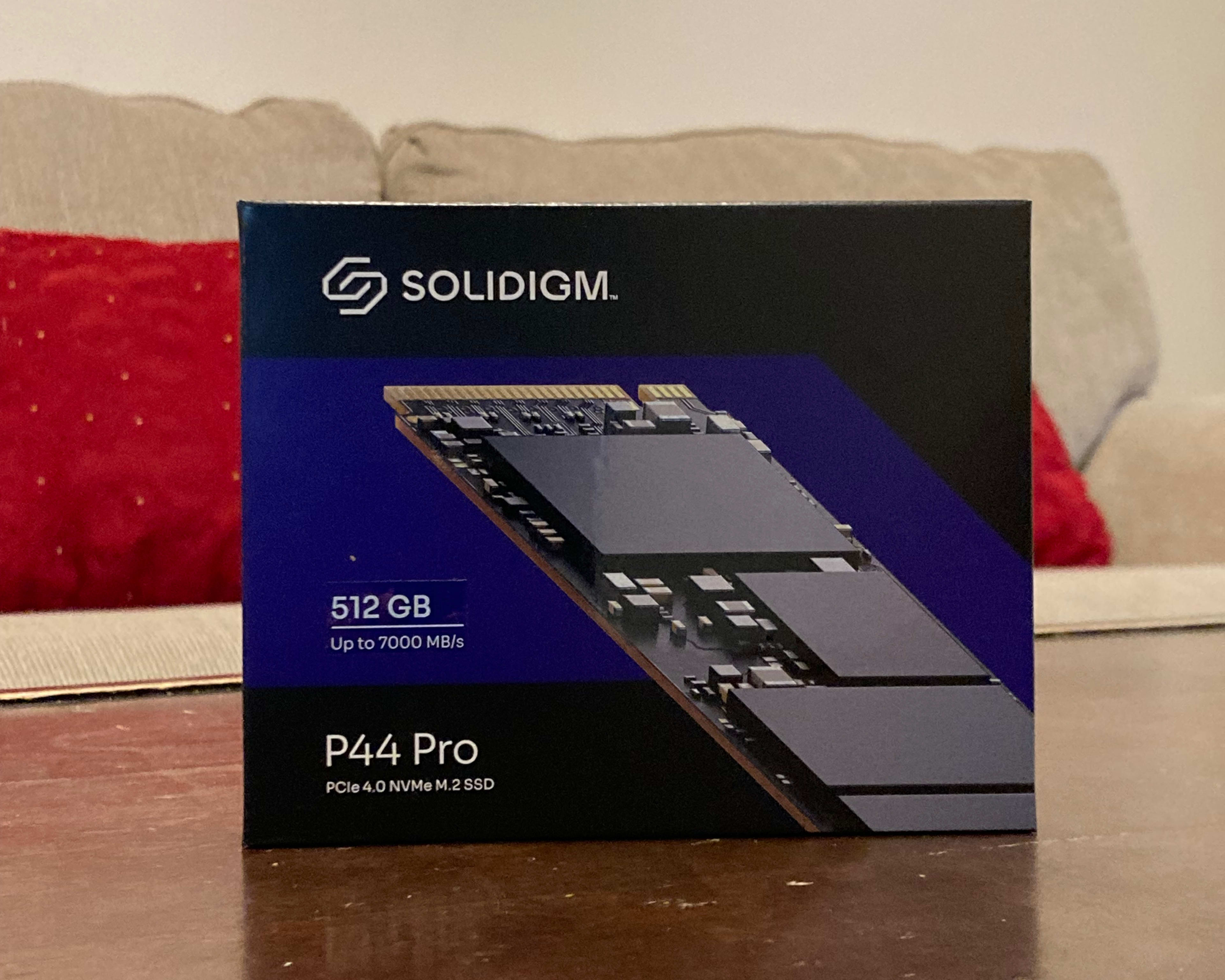 Solidigm P44 Pro 512GB M.2 2280 PCIe 4.0 NVMe SSD