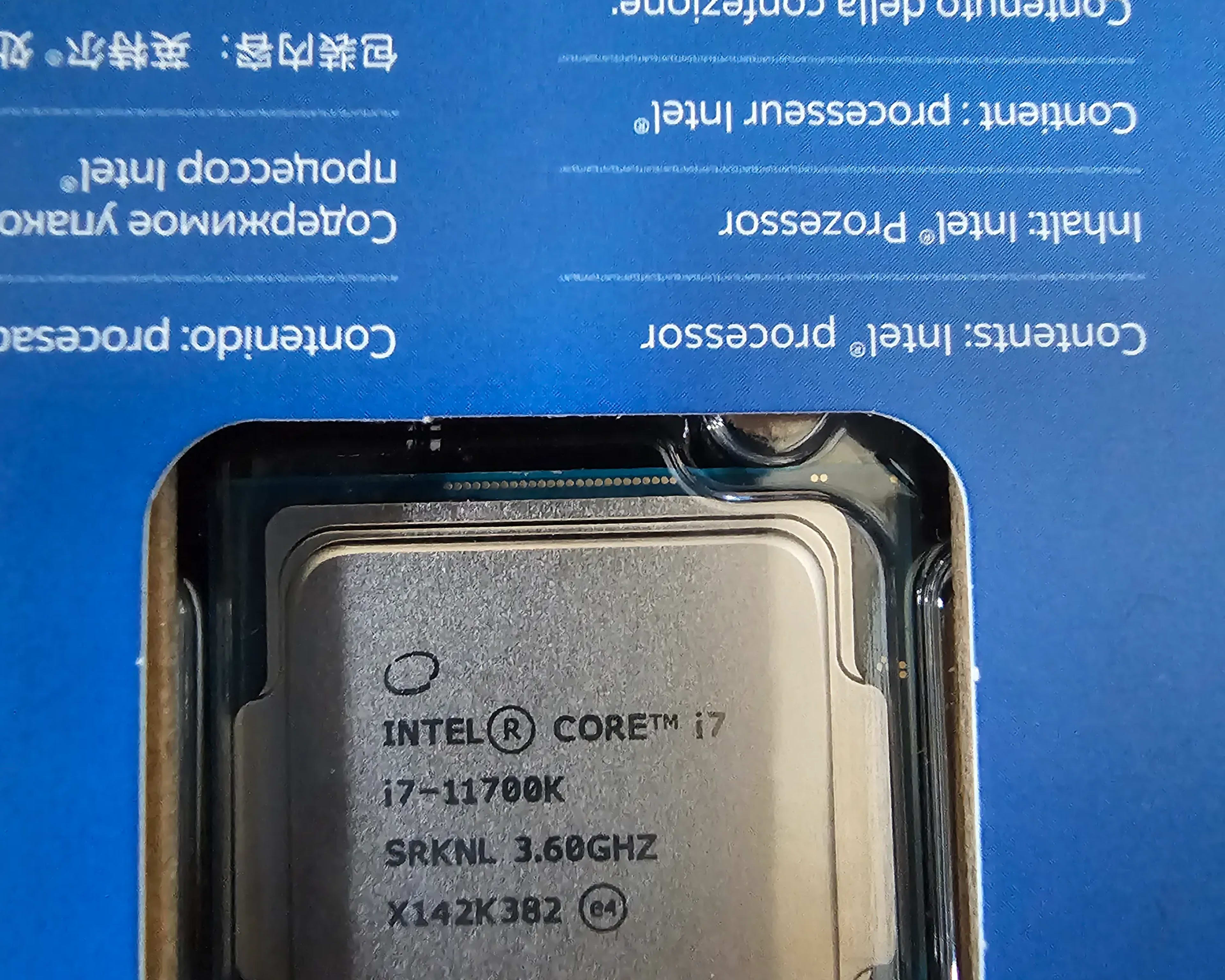 Brand new, never installed i7-11700K!