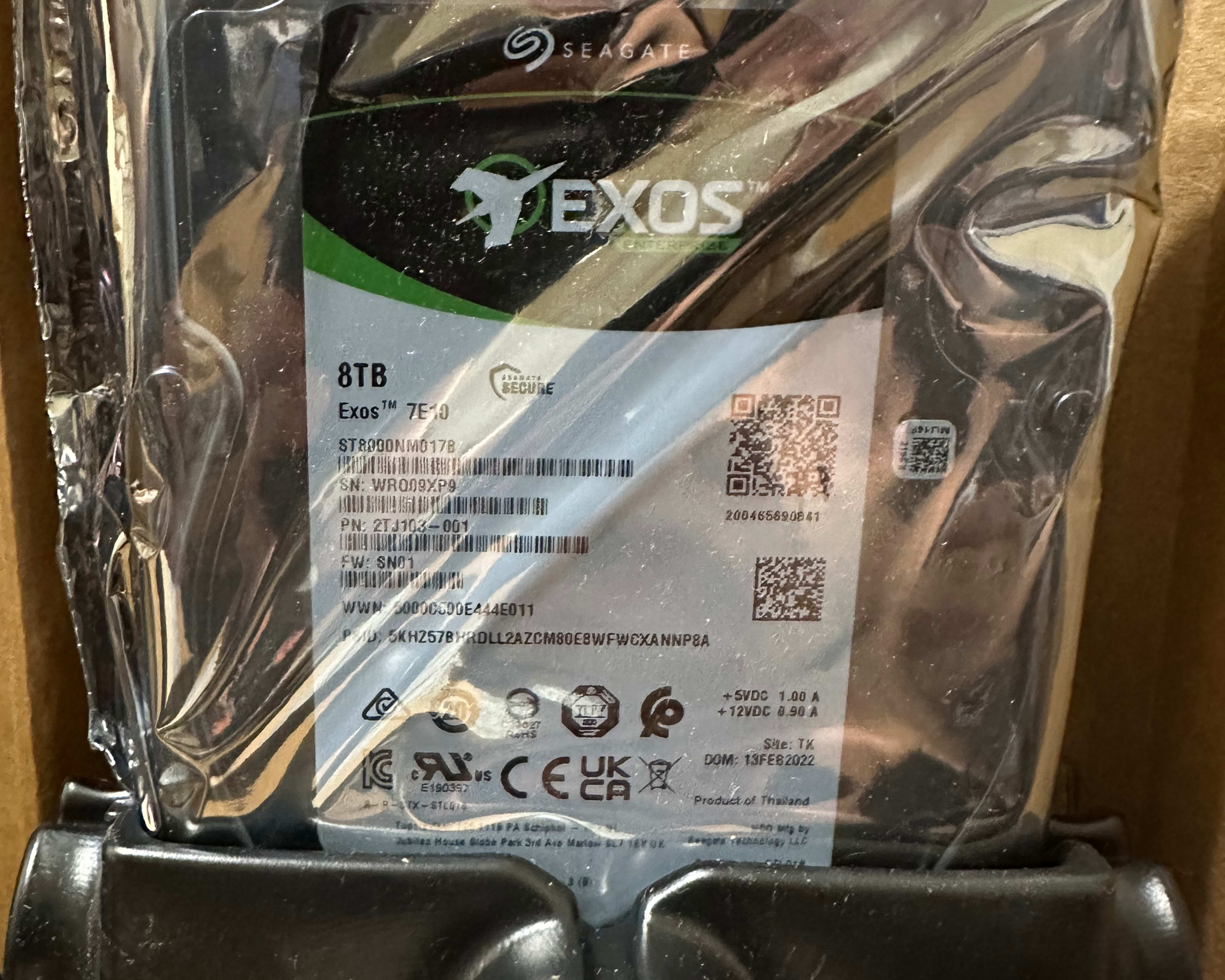 Seagate 8TB EXOS