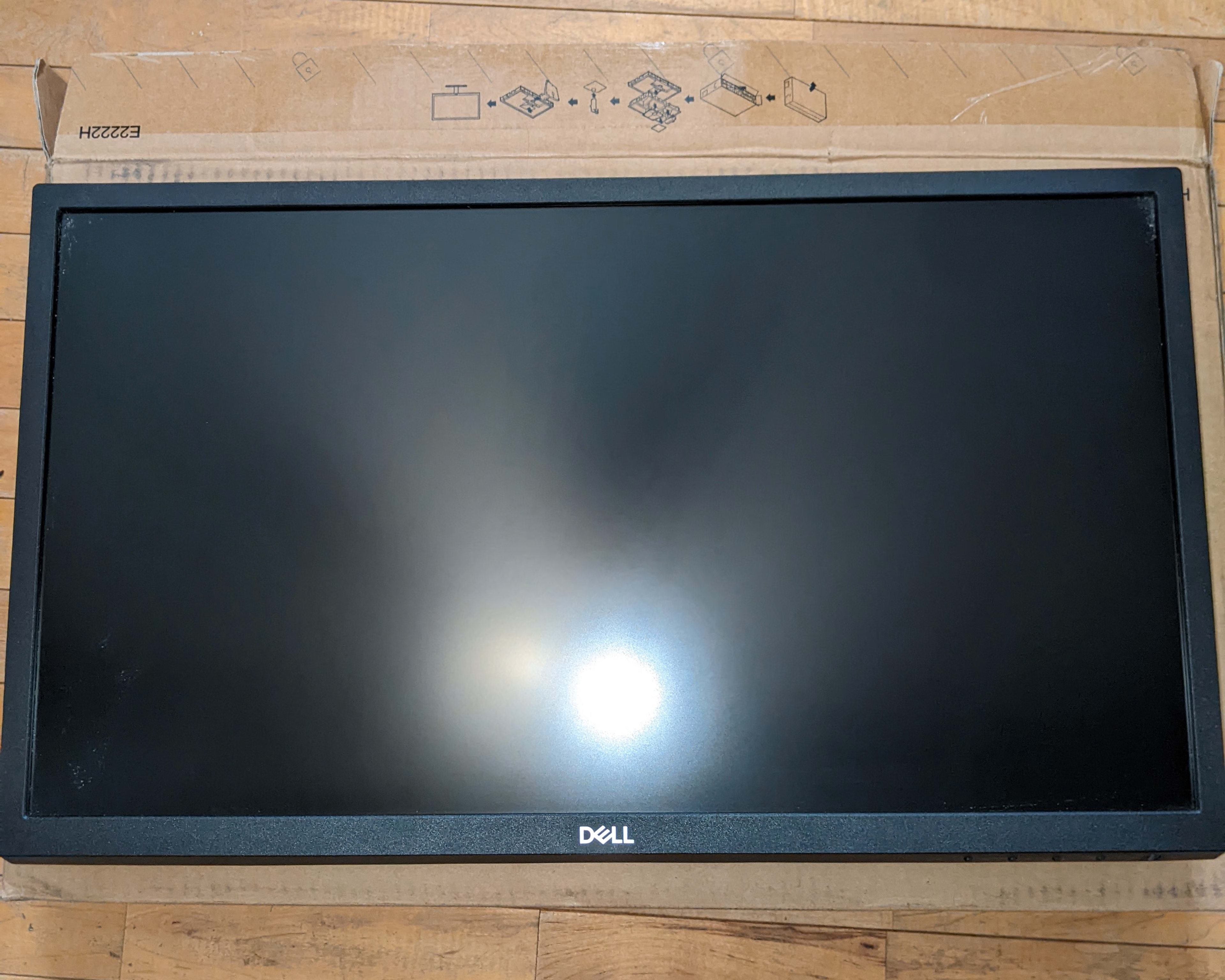 2 Dell E2222H Monitors VA Panel 60hz