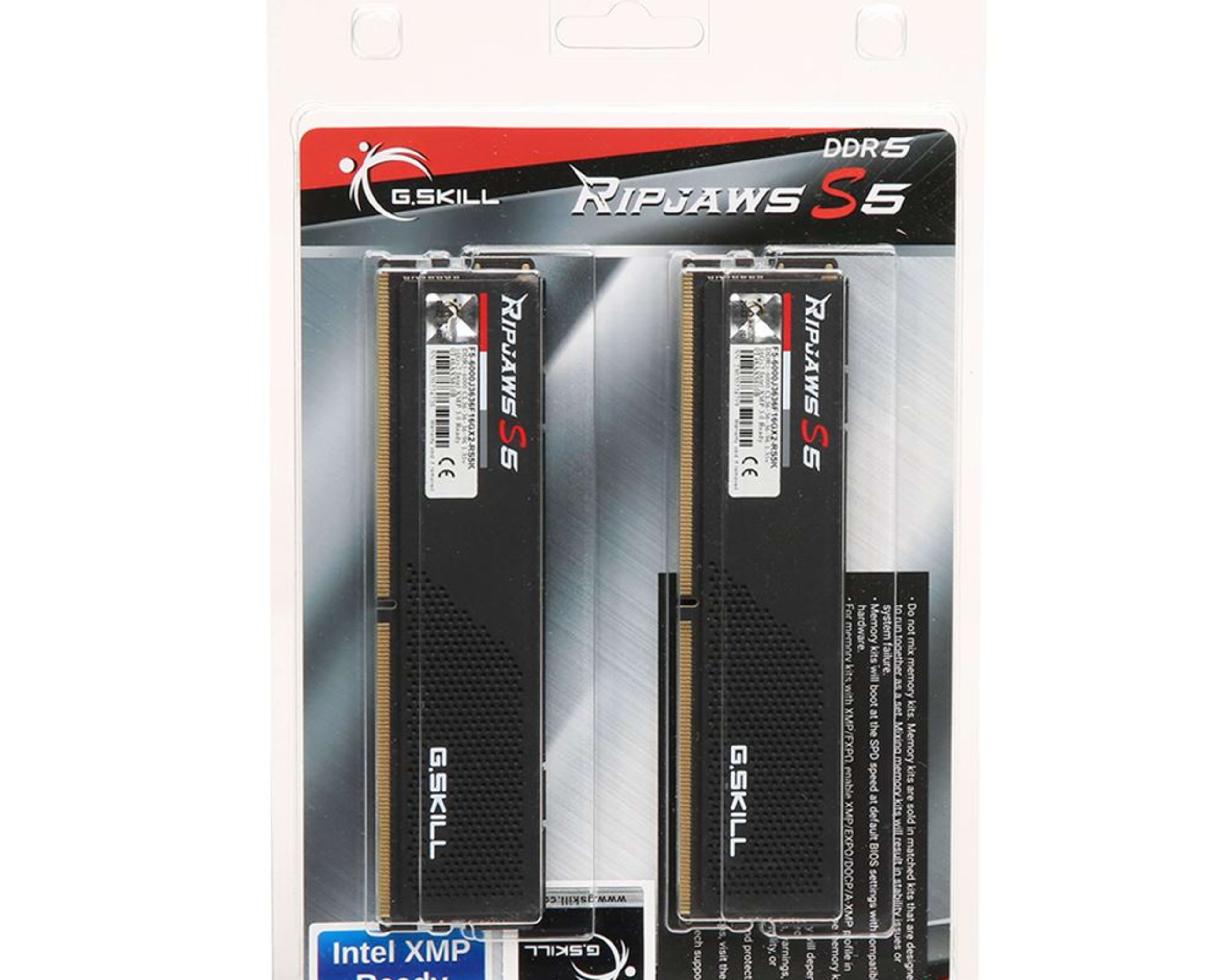 G.Skill Flare X5 Series Low Profile 32 Go (2x 16 Go) DDR5 6000 MHz CL36  pour pc Fixe