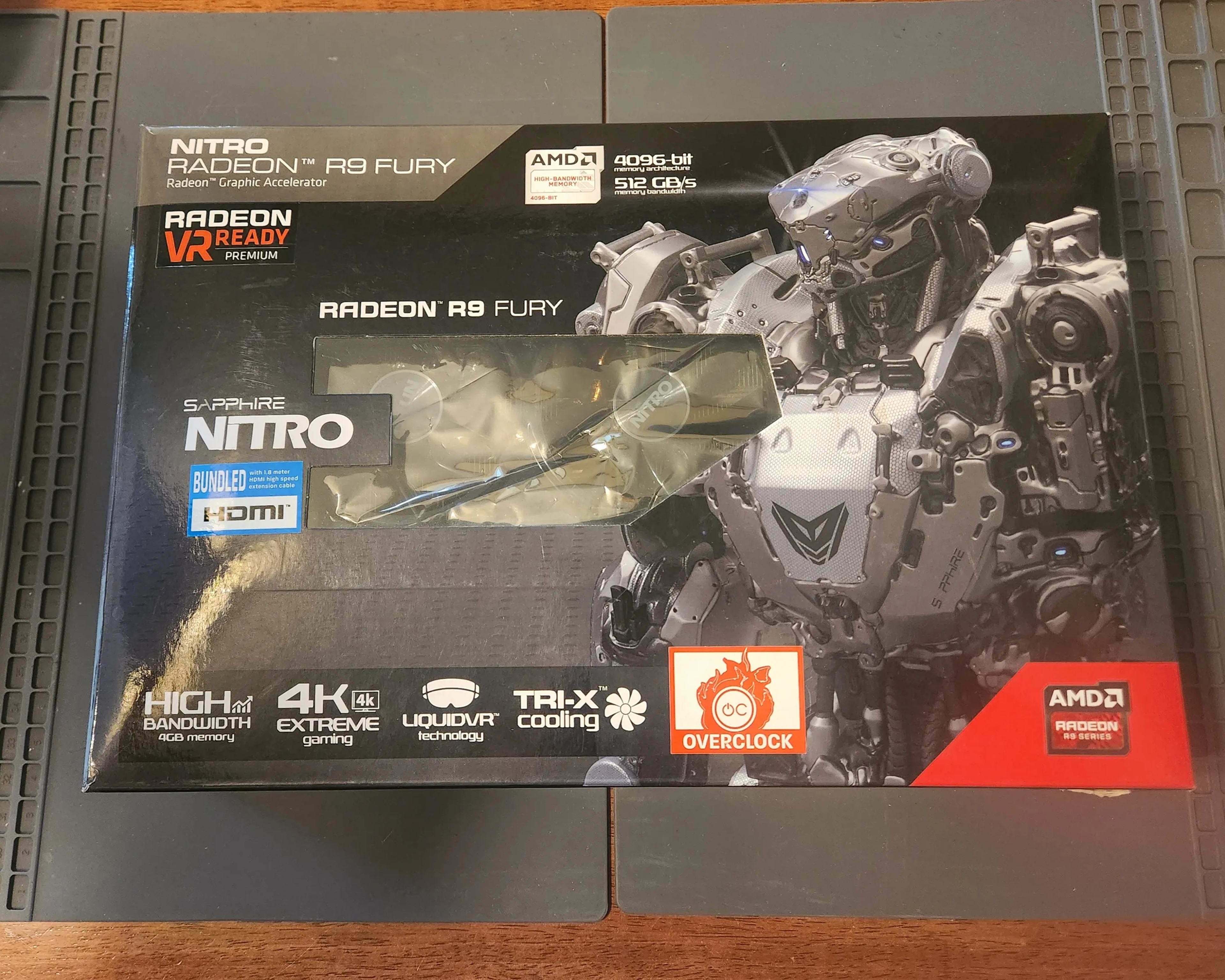 Sapphire Nitro AMD Radeon R9 Fury 4GB HBM Tri-X Graphics Card