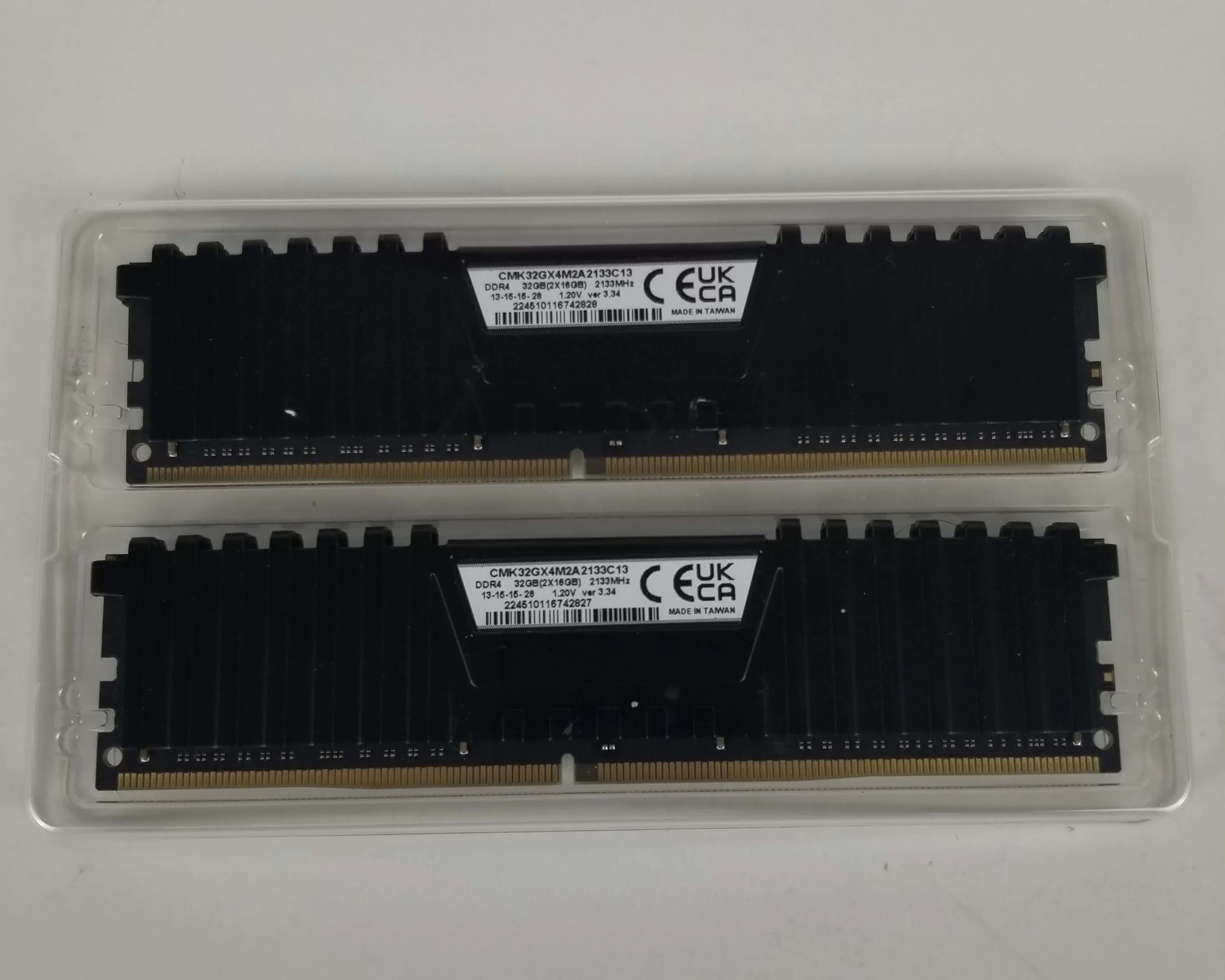 Corsair Vengence DDR4 2x16gb 32gb memory 2133mhz