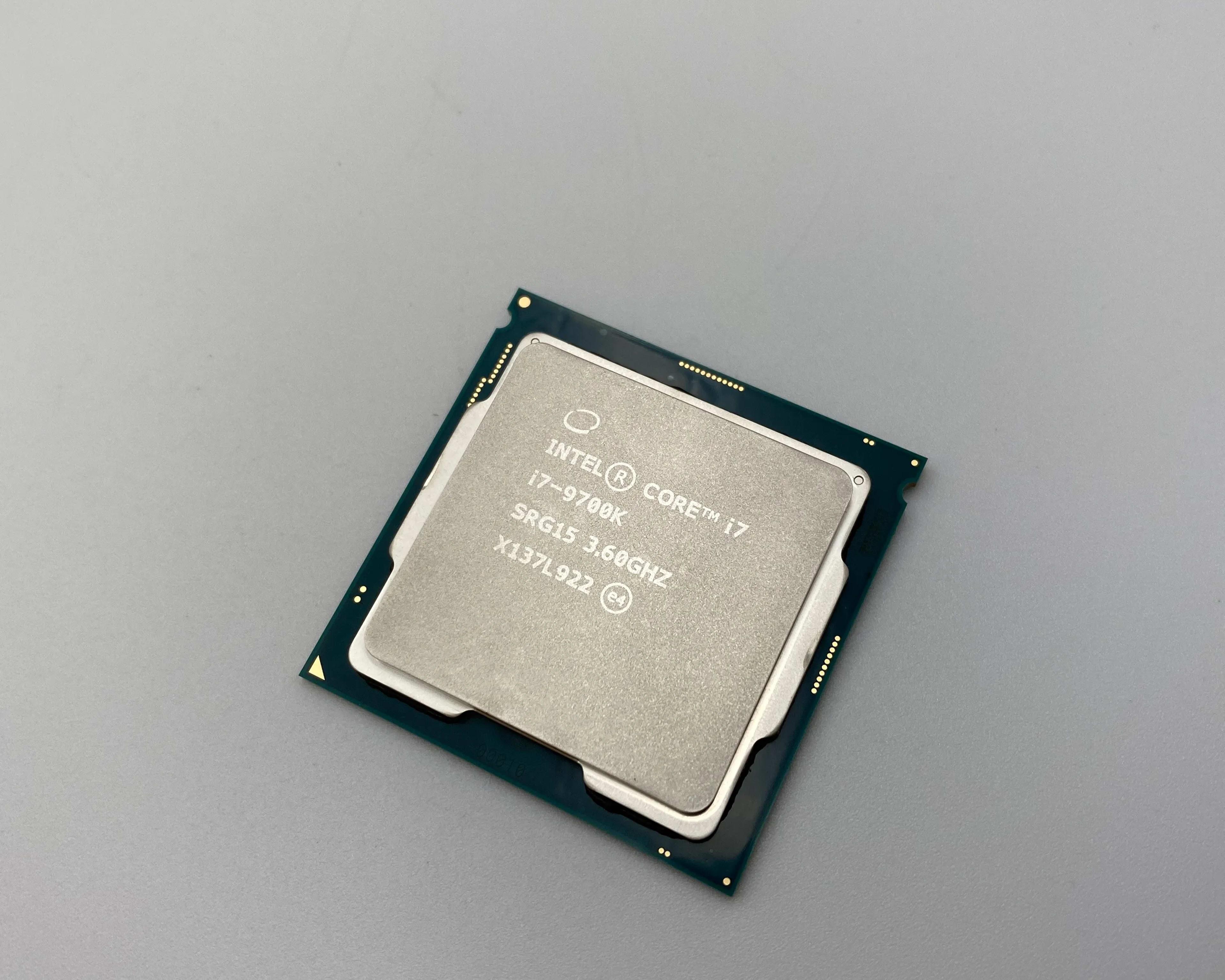 Intel Core i7-9700K SRELT 3.6GHz 8 Cores 8 Threads 12MB Cache LGA1151