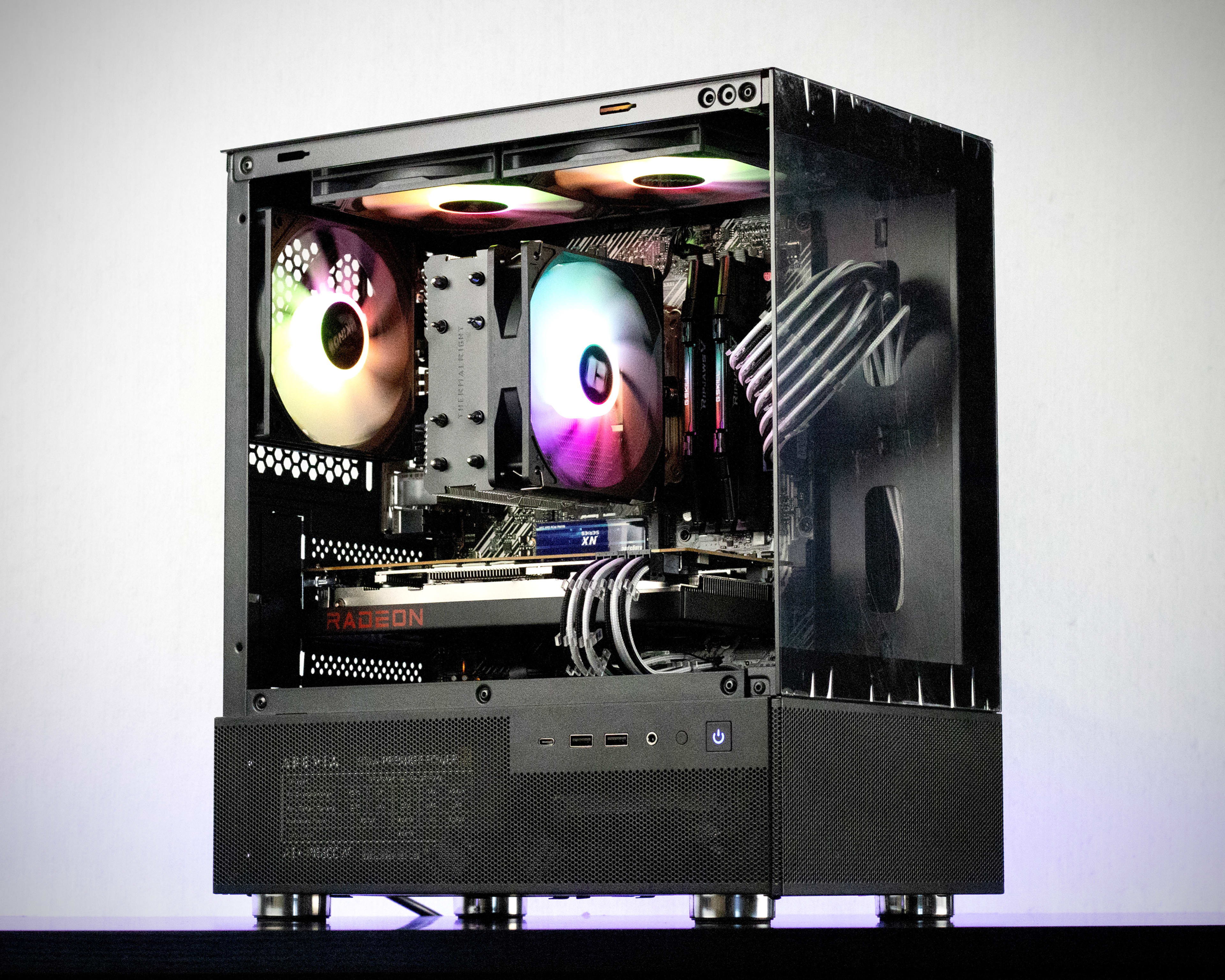 🌶️☘️🍨 RGB Gaming PC - RX 6700 XT ☀️  Ryzen 5 5600X ☀️ 32GB DDR4 ☀️ 1TB NVMe