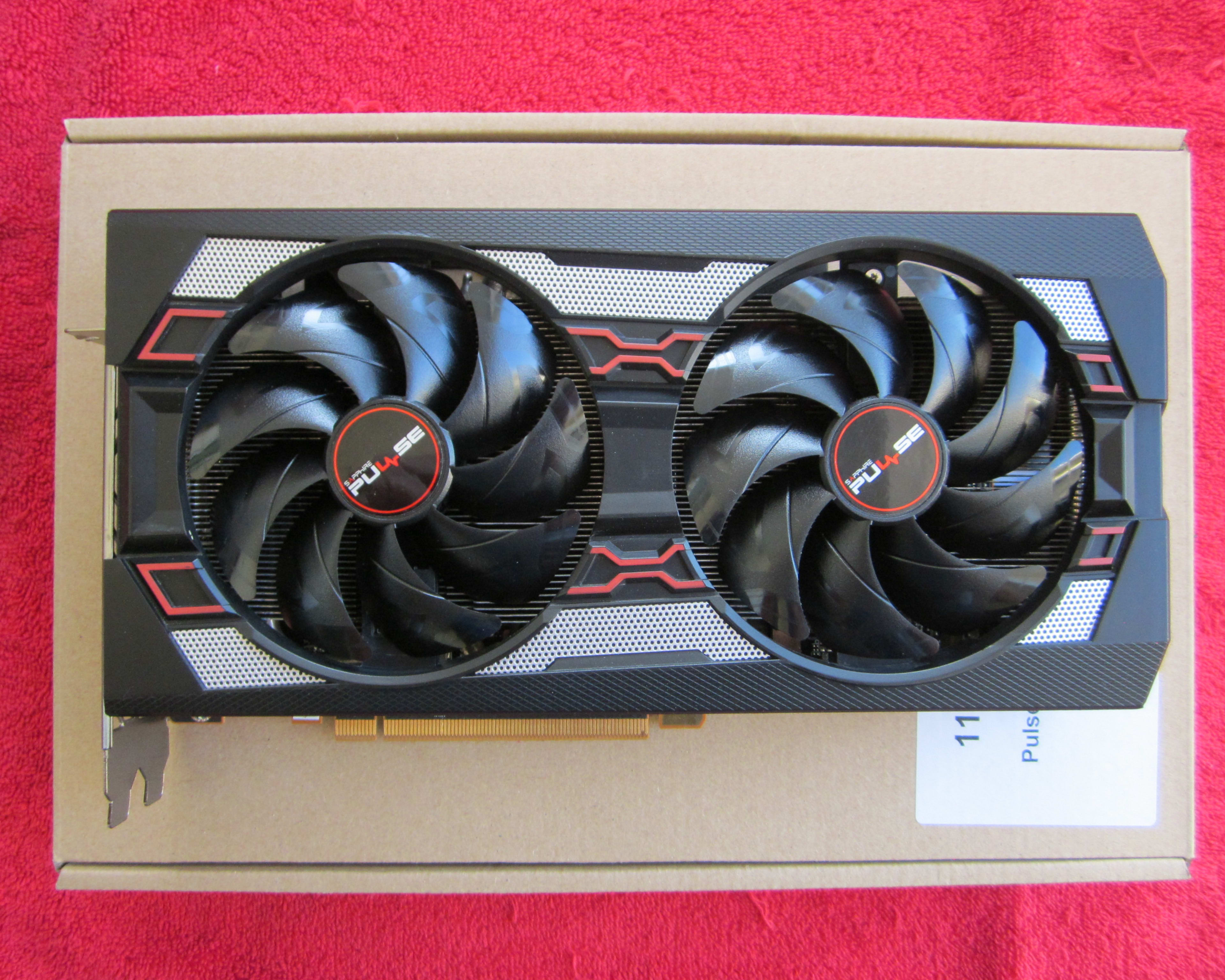 Sapphire Pulse AMD Radeon RX 5700 XT 8GB Refurbished With New Fans