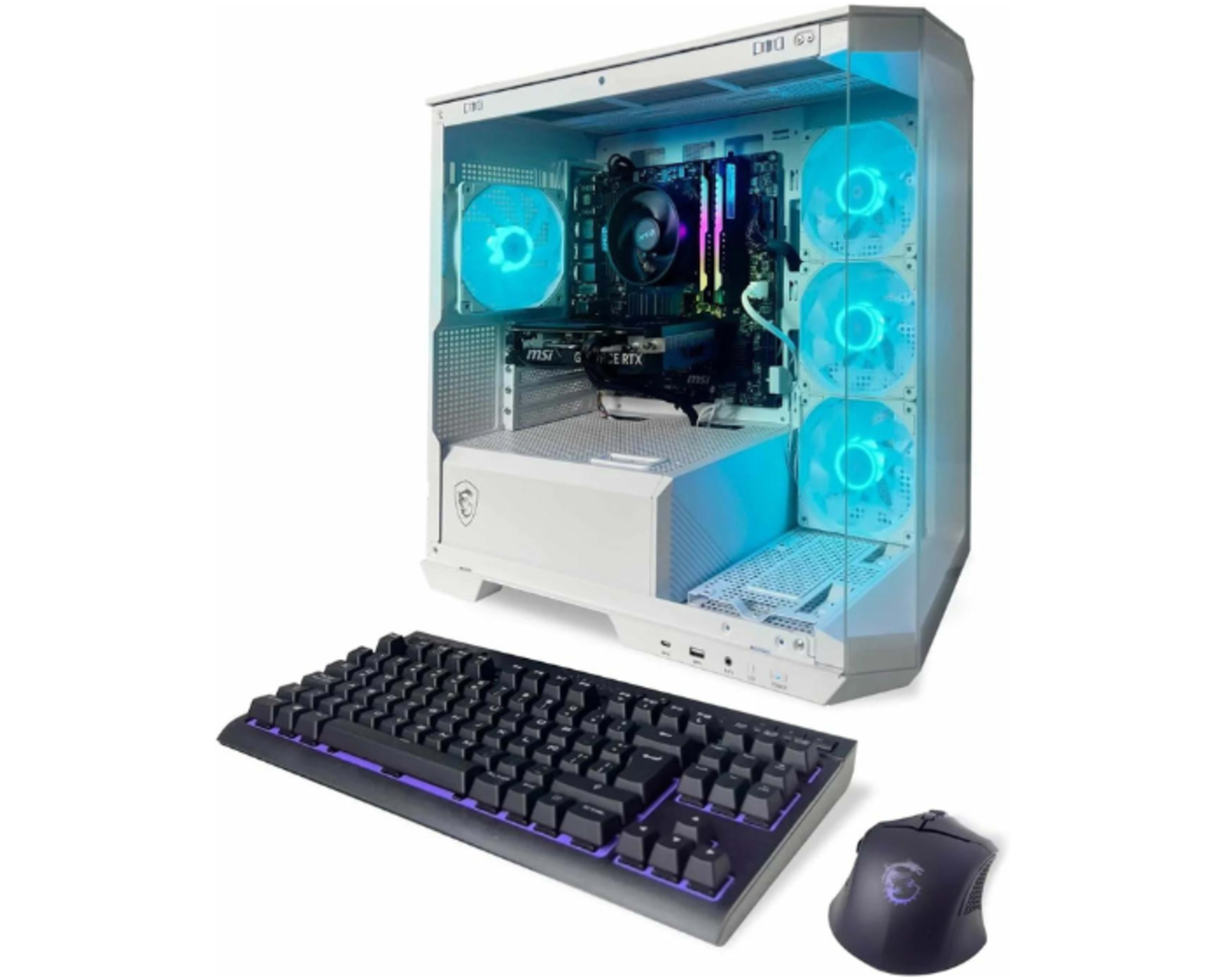 Pro White PC Gamer | R7 5700X | 16 GB RAM | 1 TB SSD | GeForce RTX 3060 | Win 11 Home