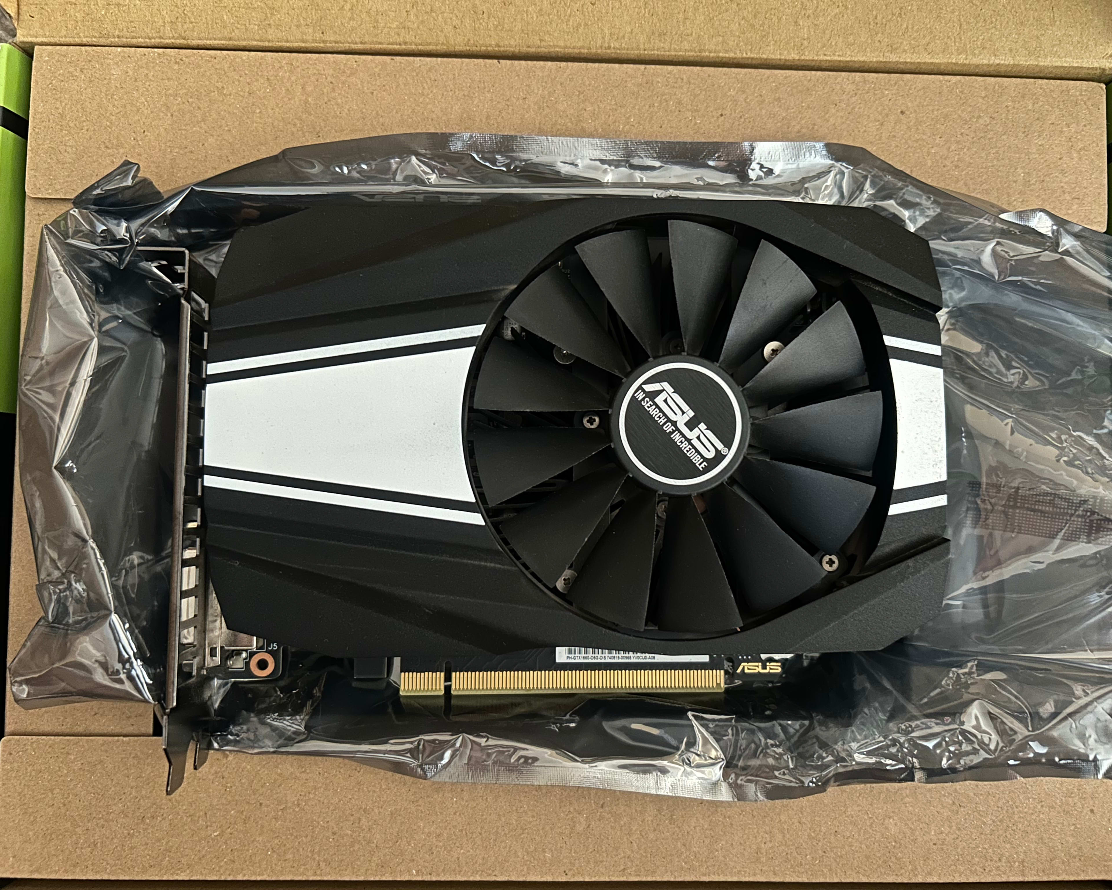 Asus Nvidia Geforce Gtx 1660 6GB GDDR5 Graphics Card