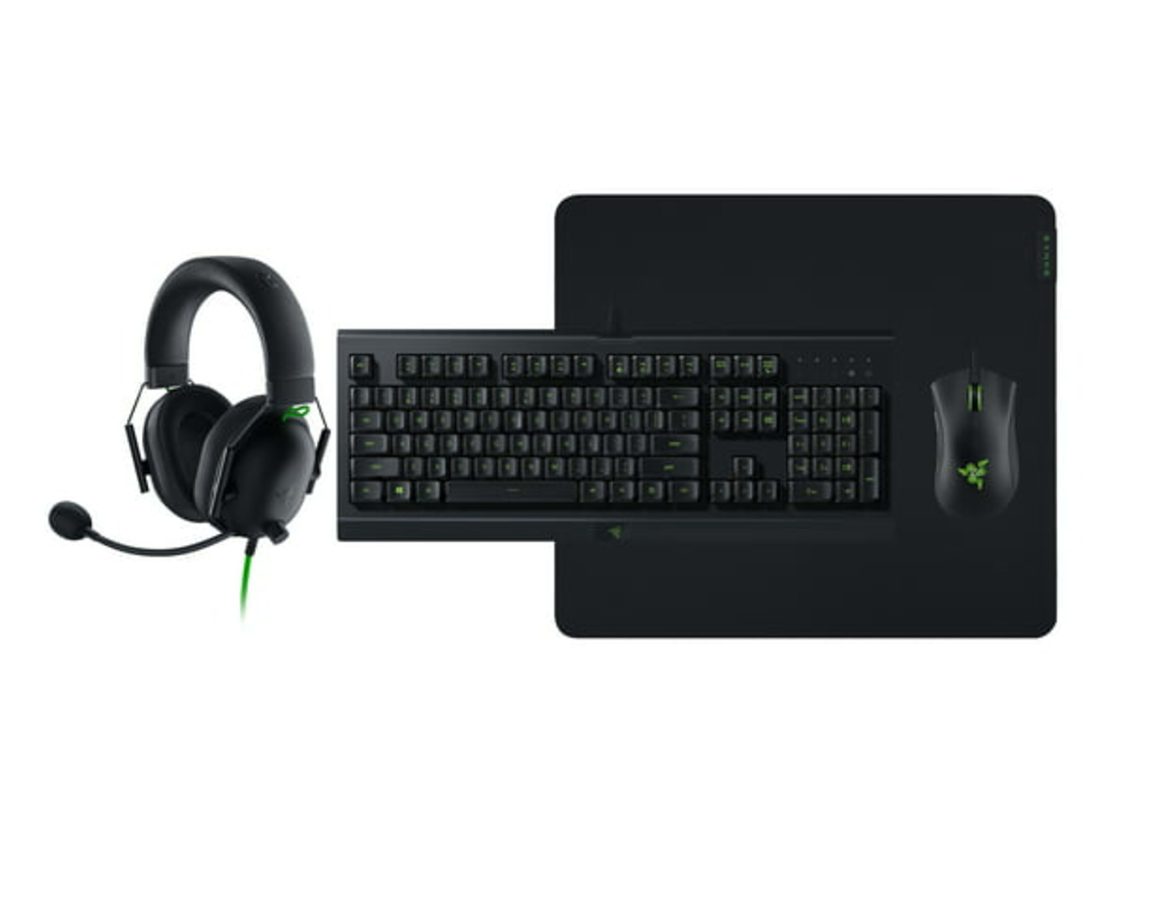 Razer Power Up Gaming Bundle V2 - Cynosa Lite, Gigantus V2 L, DeathAdder Essential, BlackShark V2 X