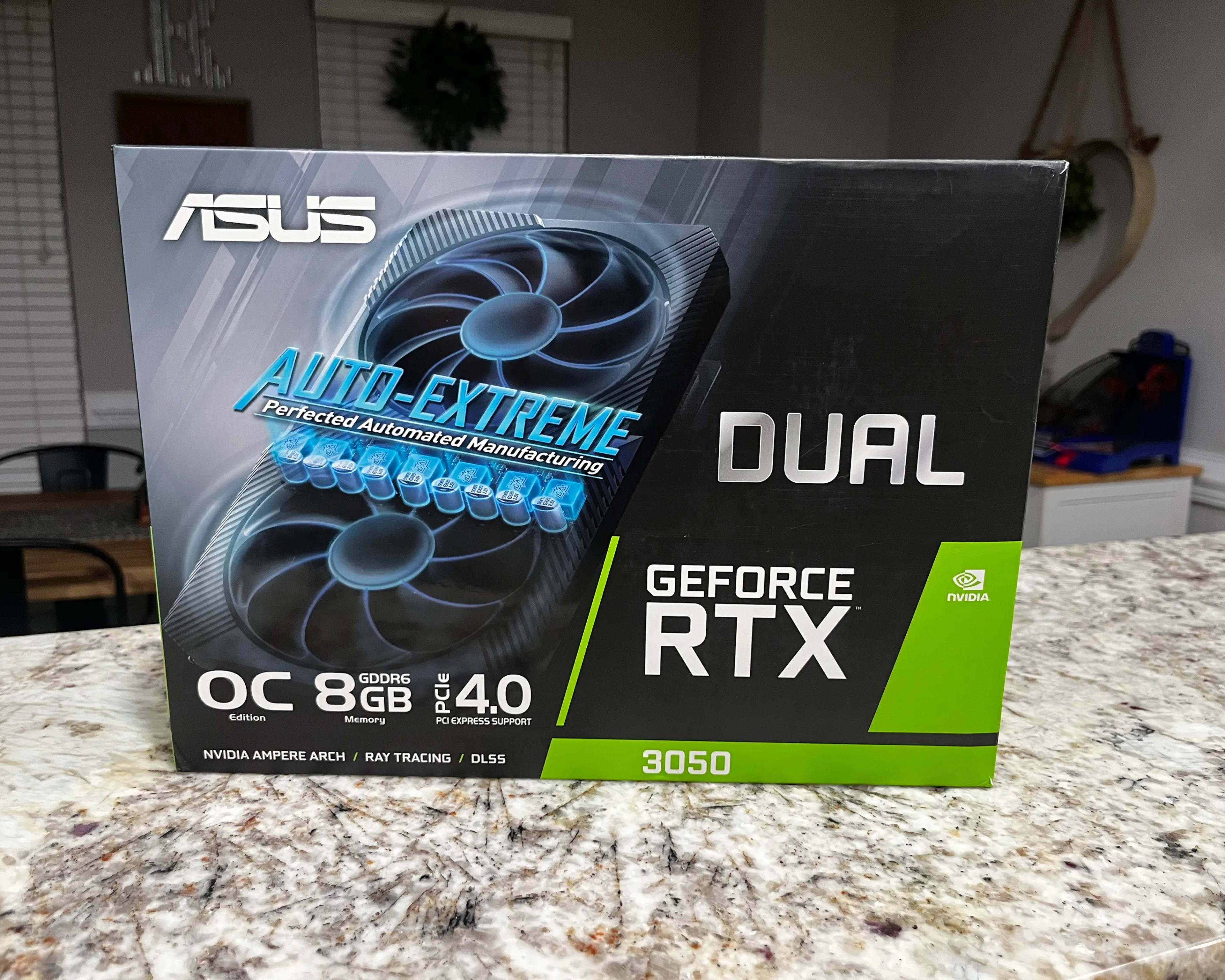 Asus DUAL OC GeForce RTX 3050 8GB Video Card