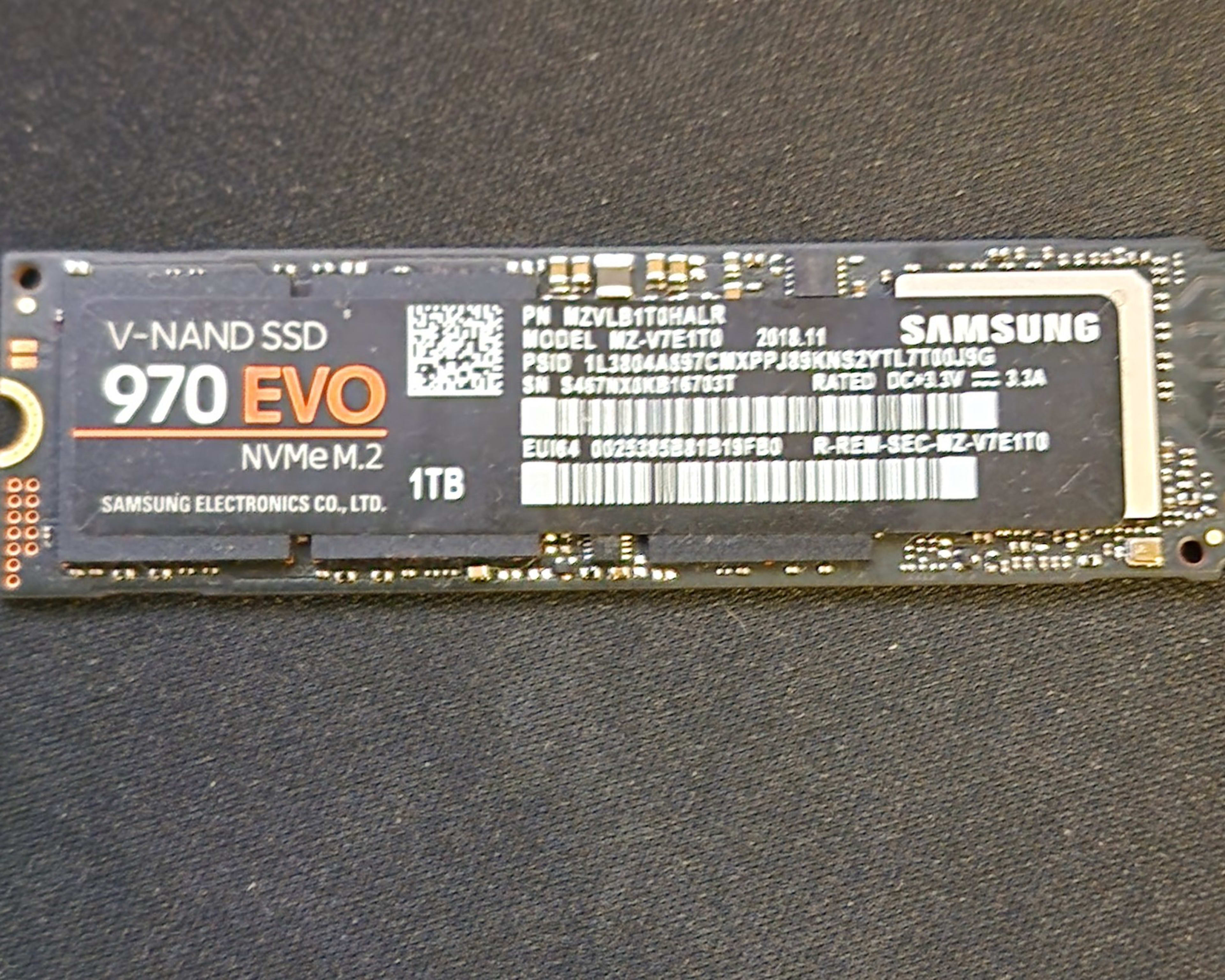 SAMSUNG 970 EVO SSD 1TB - M.2 NVMe