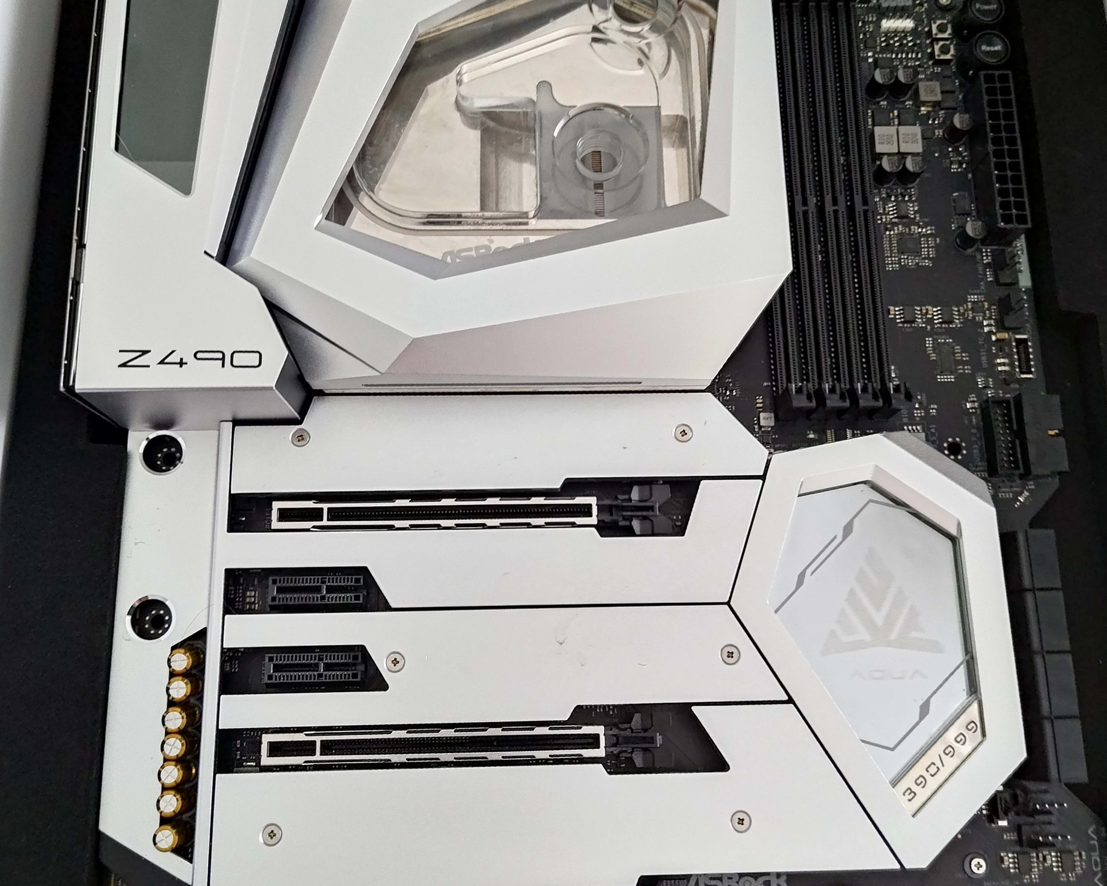 ASRock Z490 Aqua Ultra Premium EATX Monoblock Motherboard #390 of 999