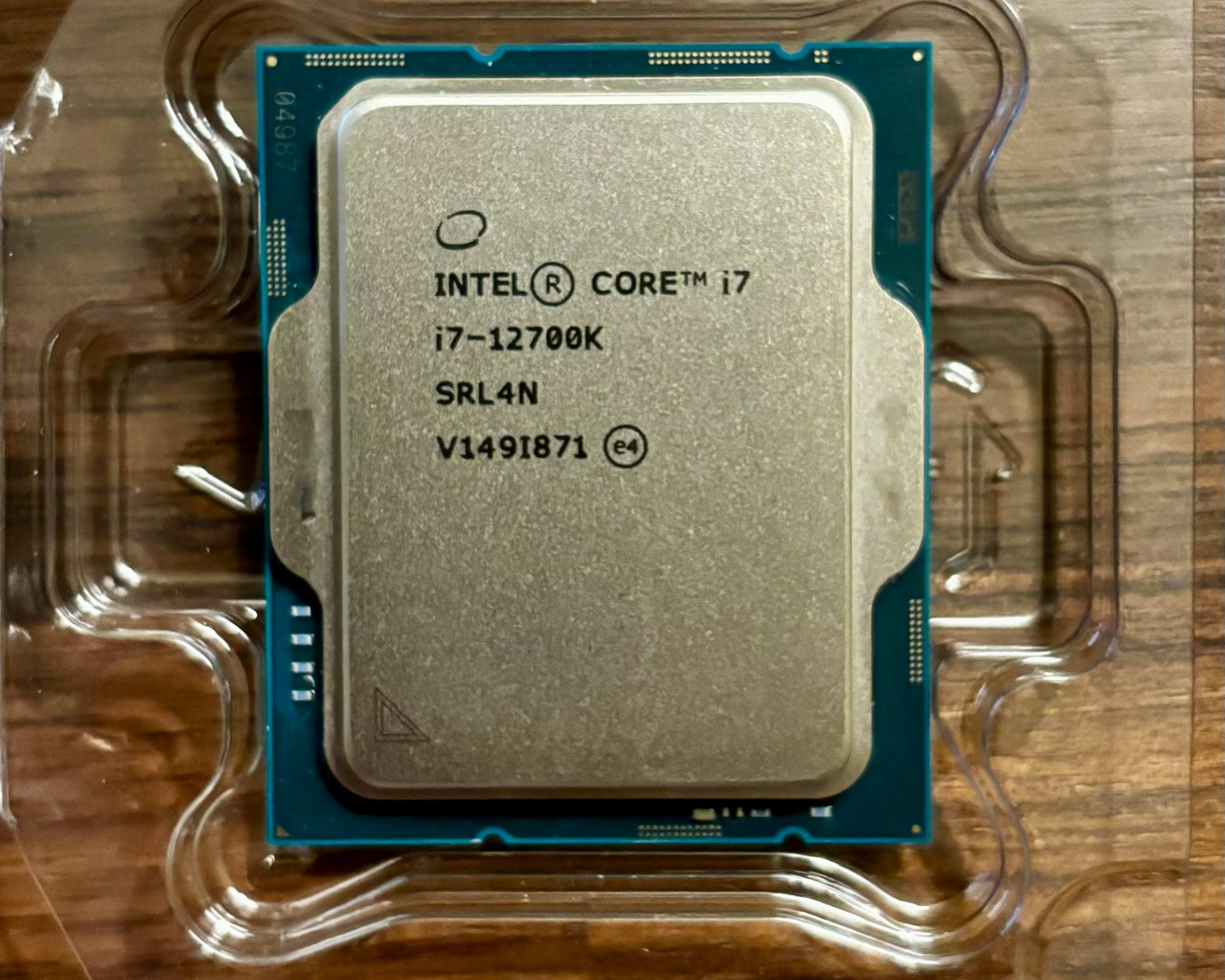 Intel Core i7-12700K 12 Cores/20 Threads LGA 1700