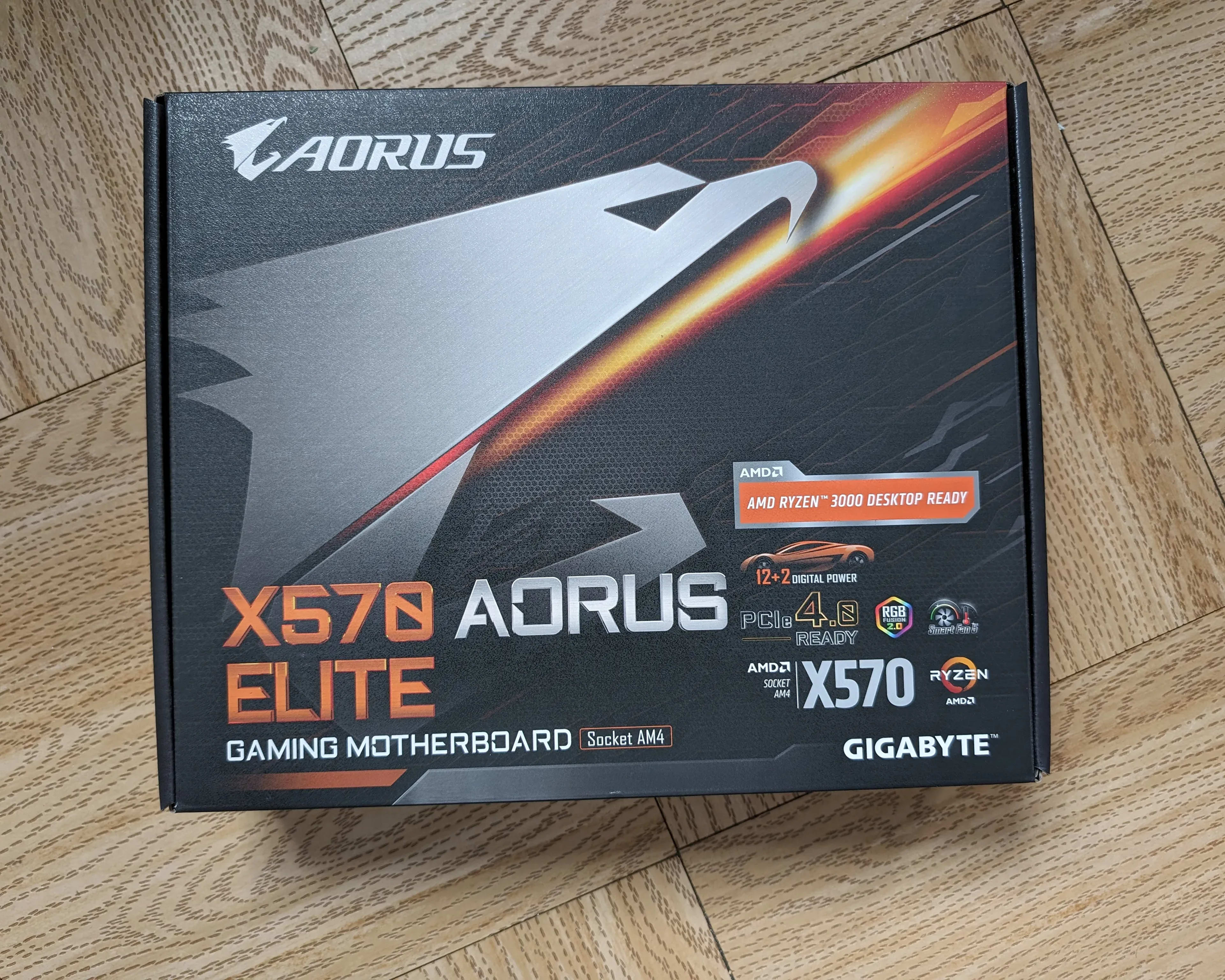 X570 Aorus Elite AMD Ryzen AM4 Gaming Motherboard