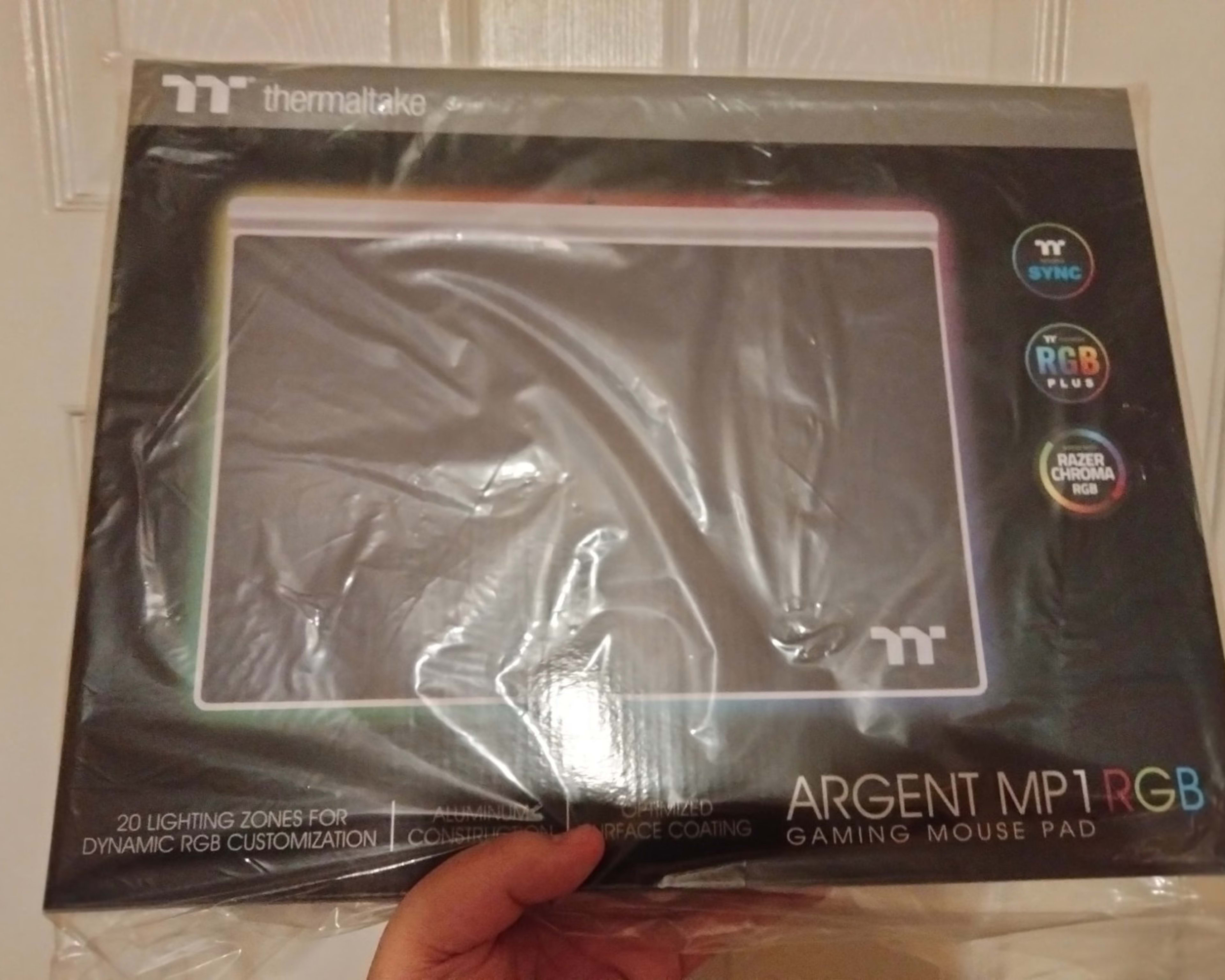 BNIB Thermaltake Argent MP1 RGB Gaming Mousepad