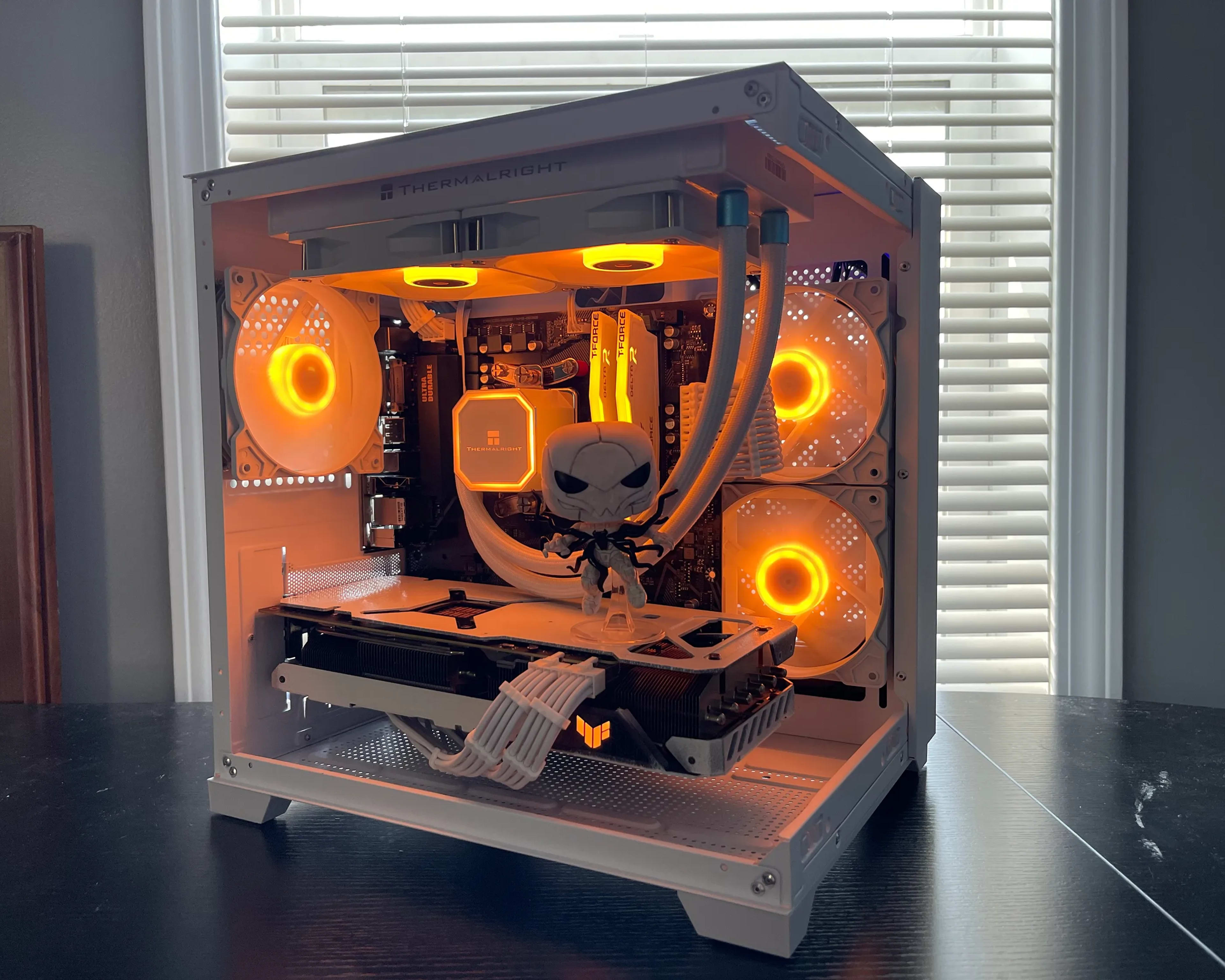 ⚪White Spider🕸️🌊Liquid Cooled🌊 RTX 3080 | Ryzen 7 5800X | 1TB NVME | 32GB RAM