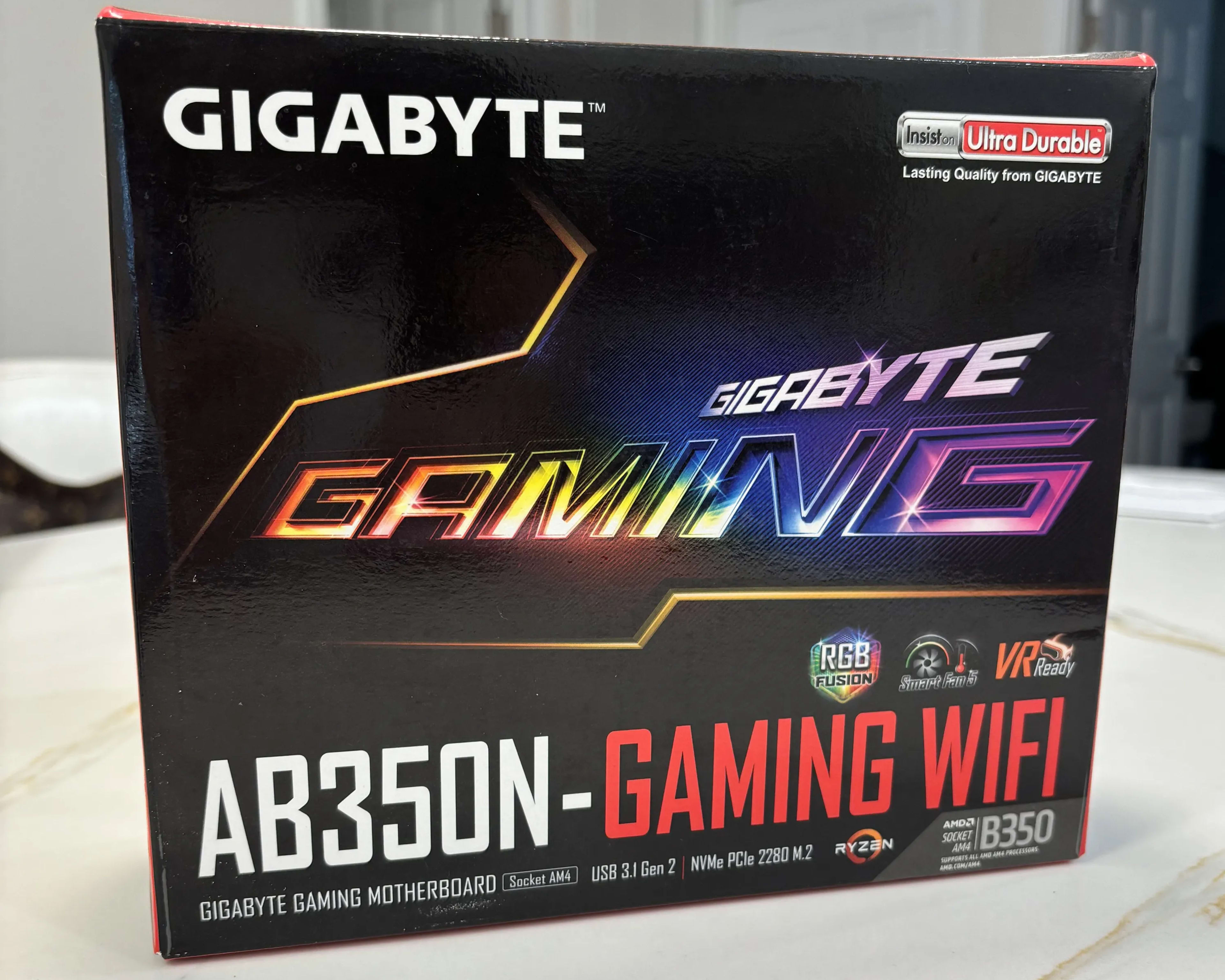 Gigabyte AB350N- Gaming Wifi AM4 mini ITX motherboard