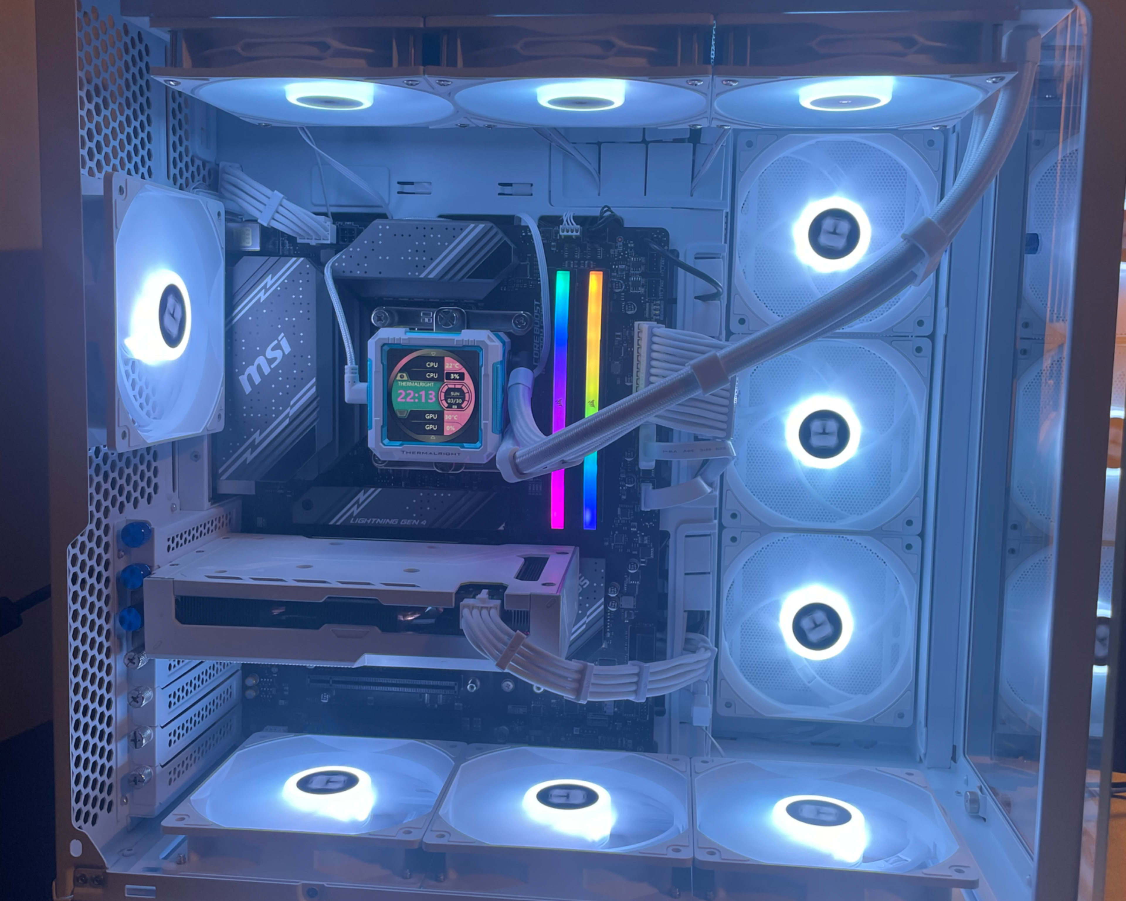 White Steel |Ryzen 7 5700X|RTX 3070 8GB|32GB RAM|2TB SSD White Steel |Ryzen 7 5700X|RTX 3070 8GB|32GB RAM|2TB SSD