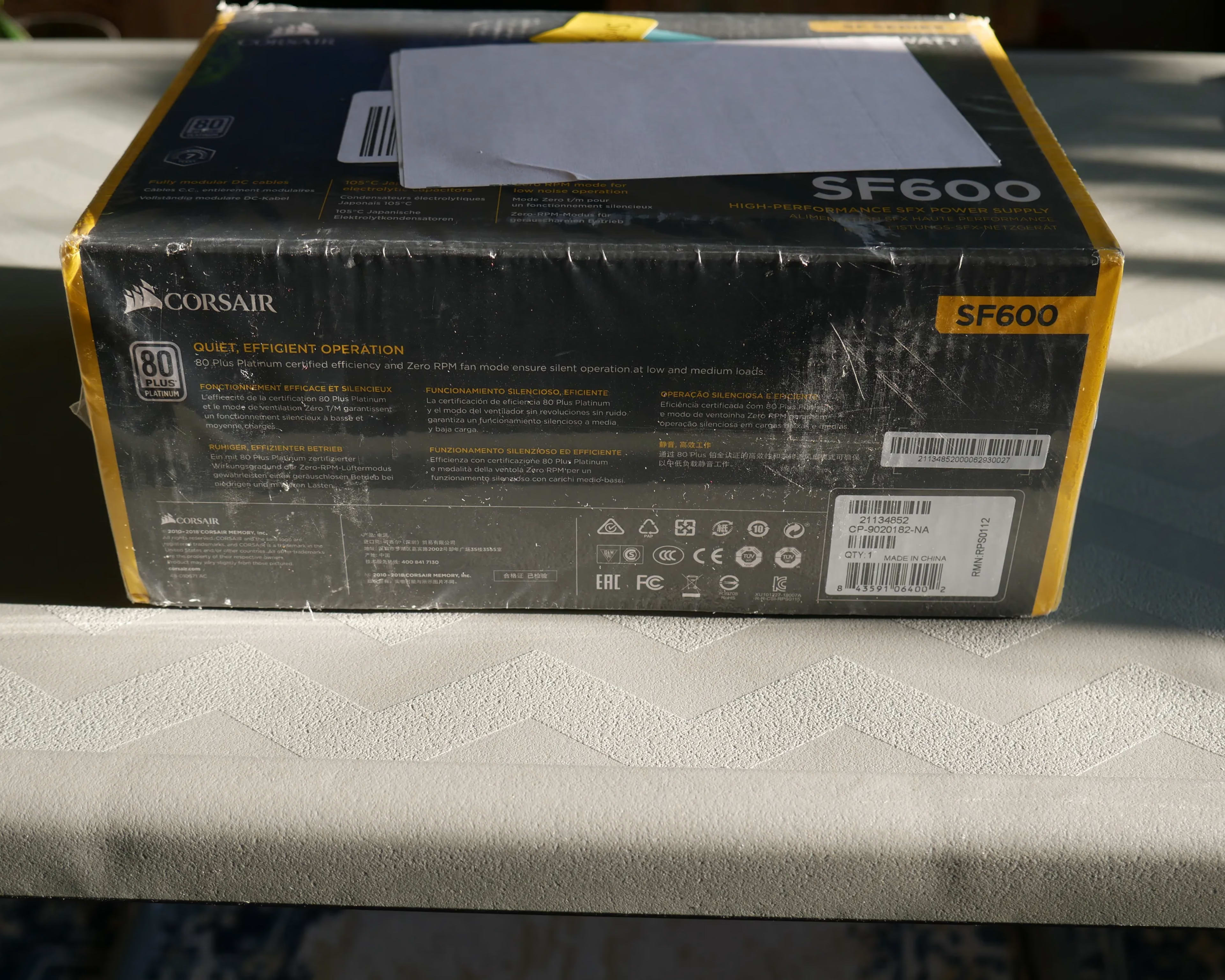 BNIB Corsair SF 600 80+ Platinum 