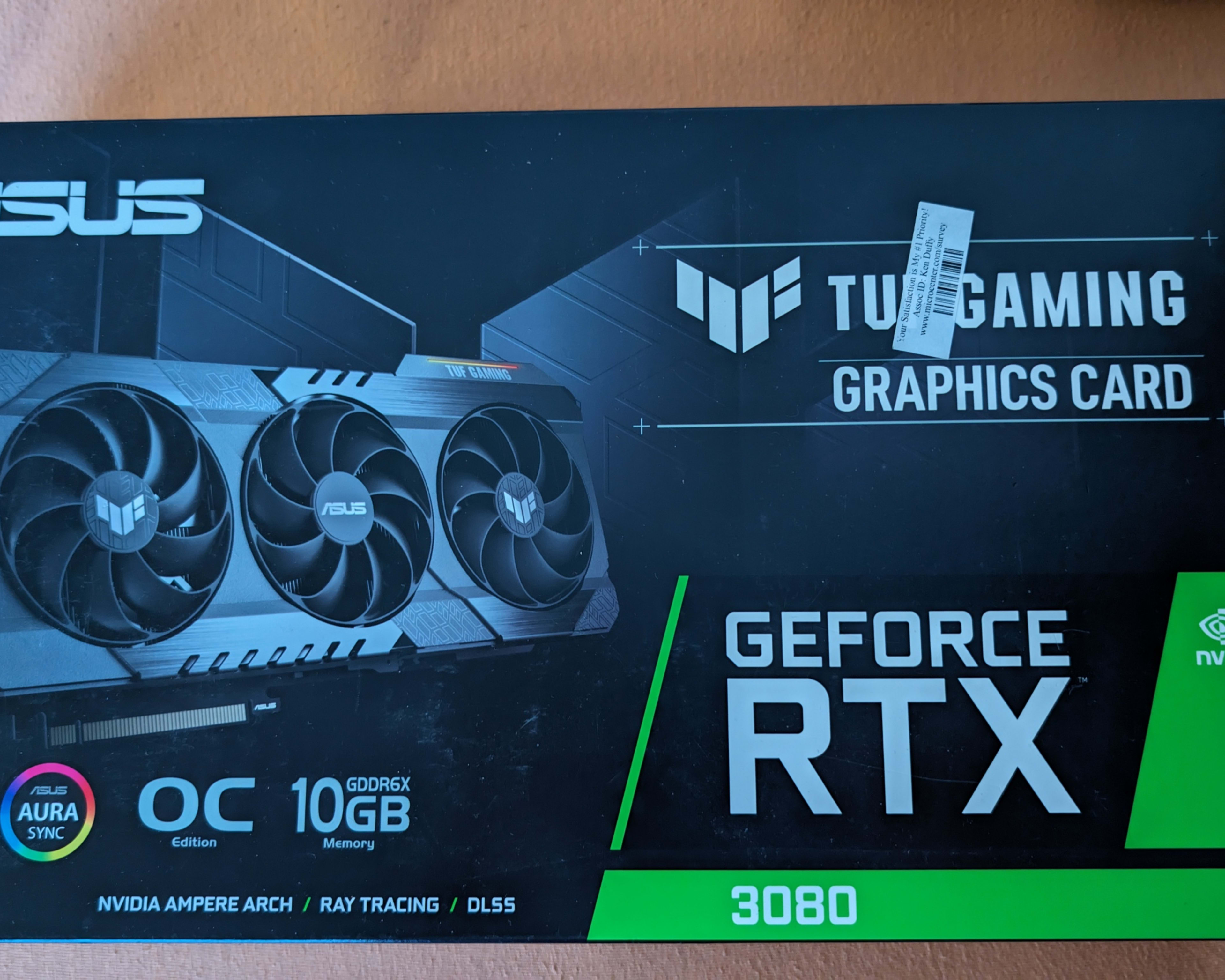 Asus Tuf Gaming OC RTX 3080 10GB