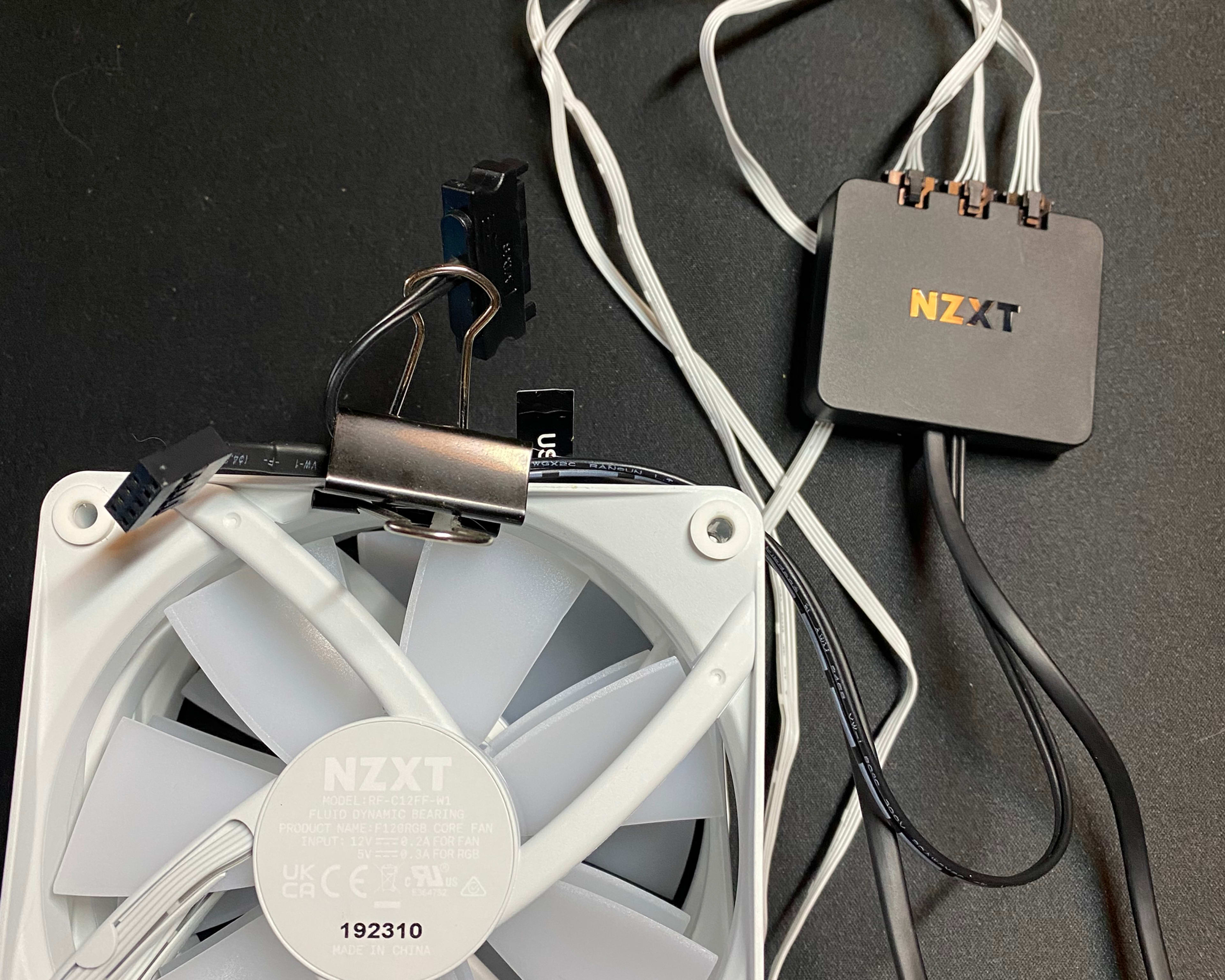 NZXT F120 RGB Core 120mm Fans X3