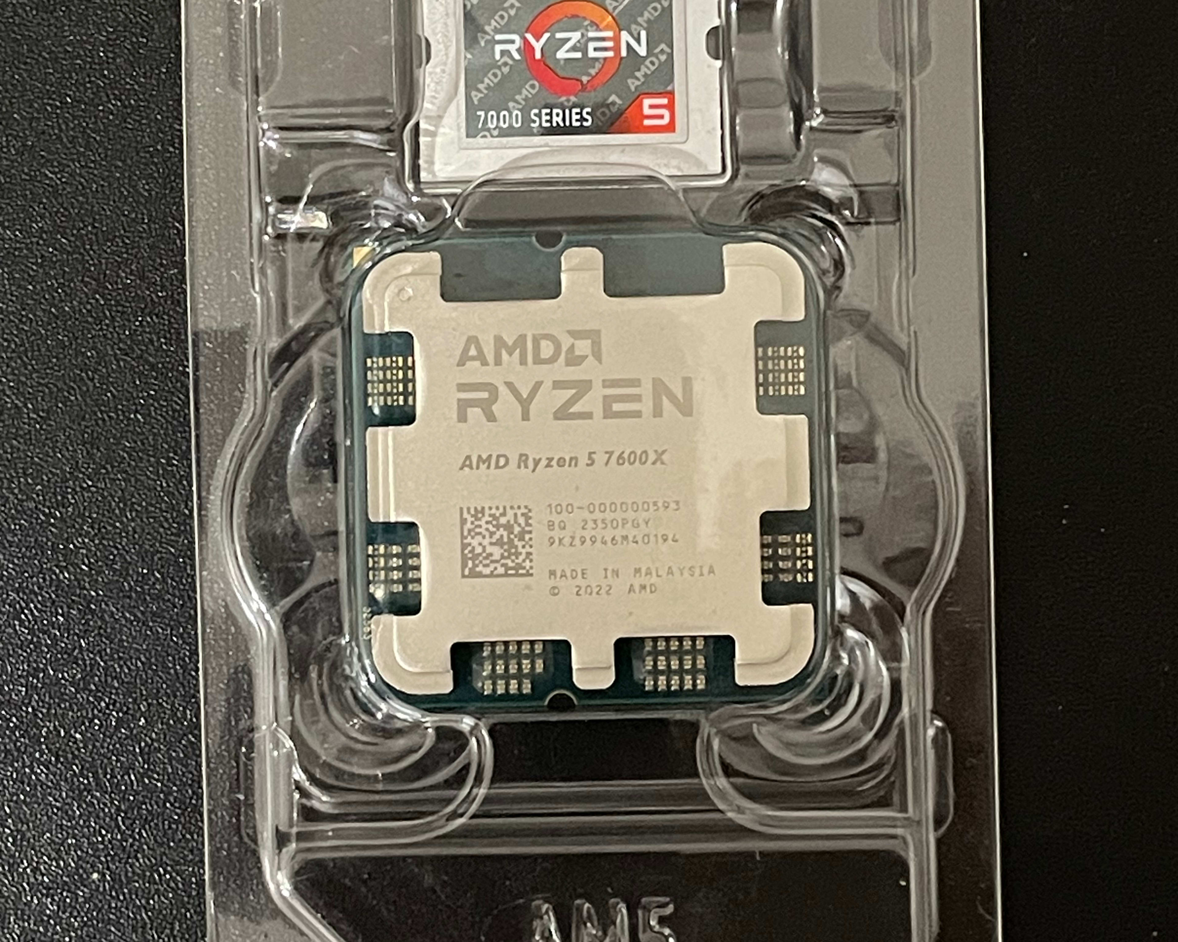 AMD Ryzen 5 7600X 6-Core, 12-Thread