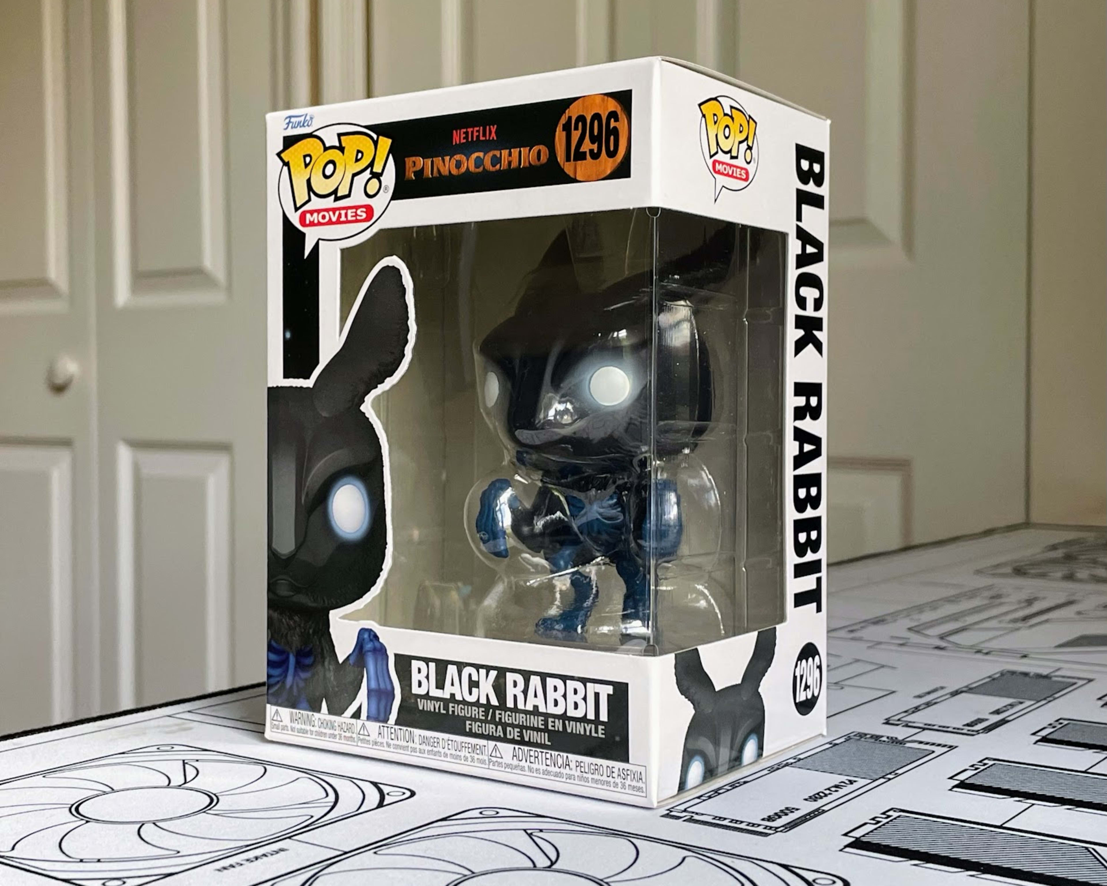 Funko Pop! Movies: Netflix Pinocchio - Black Rabbit