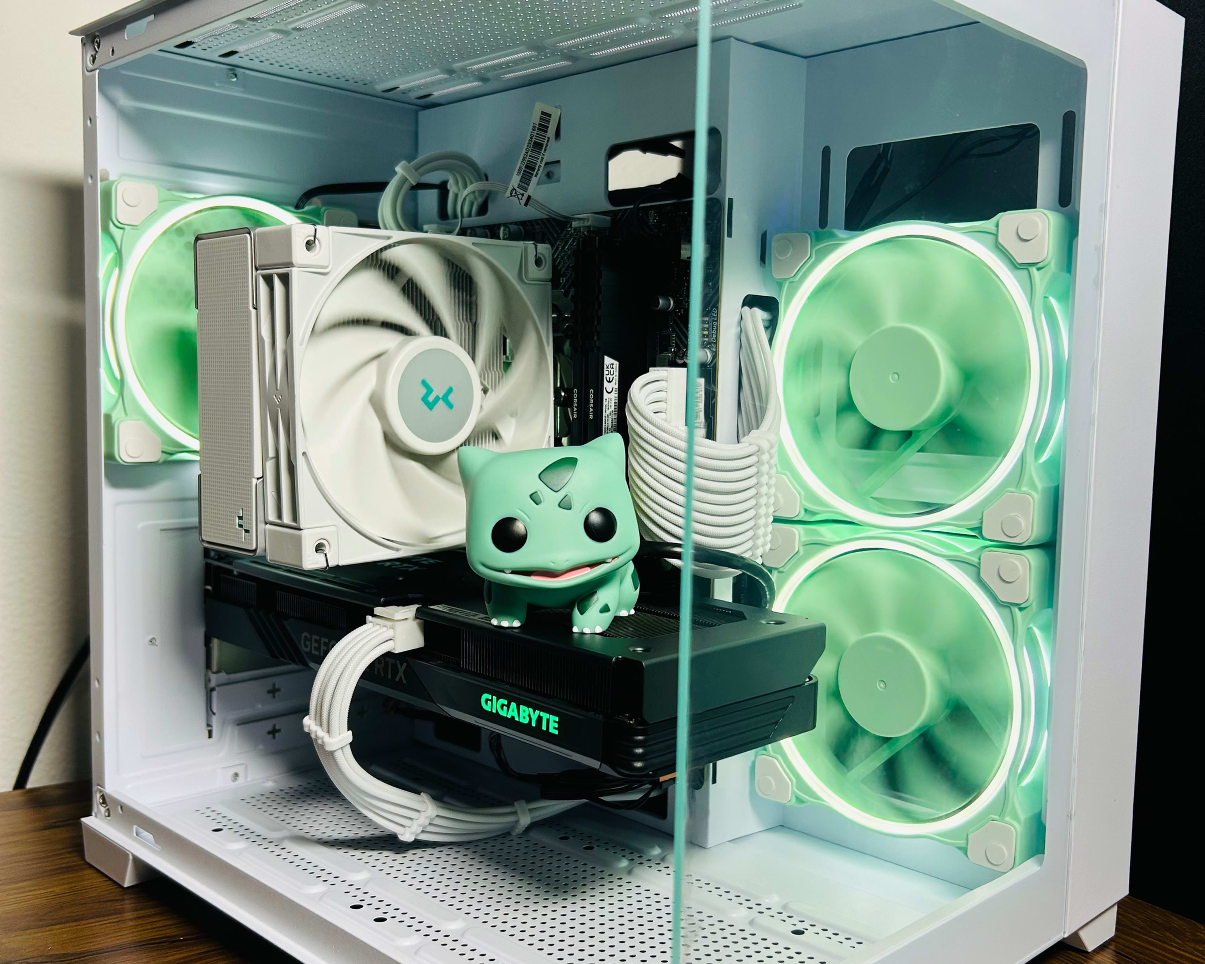 🐢🦖🌿Bulbasaur🌿🐢🦖 White Gaming PC (RTX 4060)