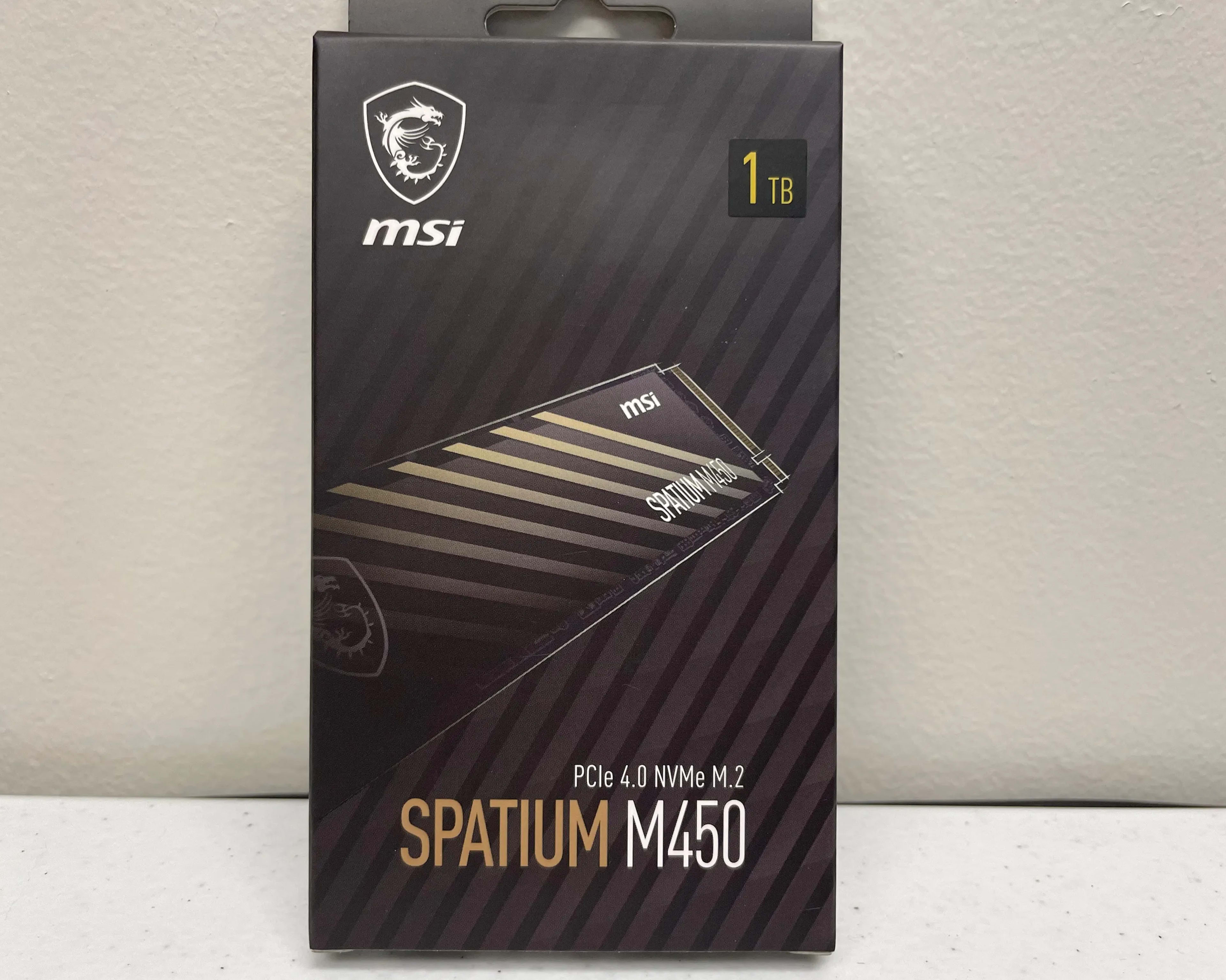 BNIB MSI Spatium M450 1TB