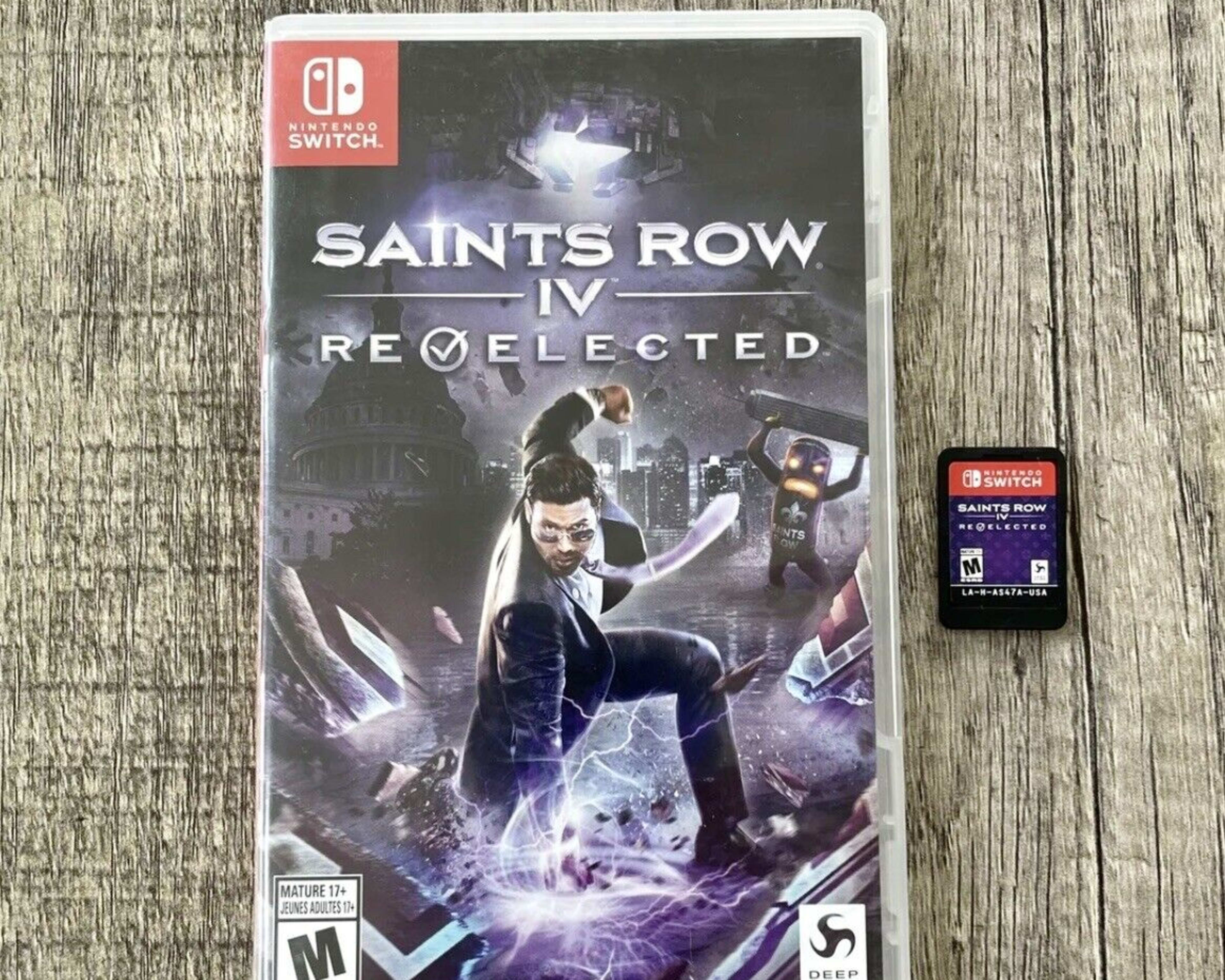Saints Row IV: Re-Elected for Nintendo Switch Console CIB Game