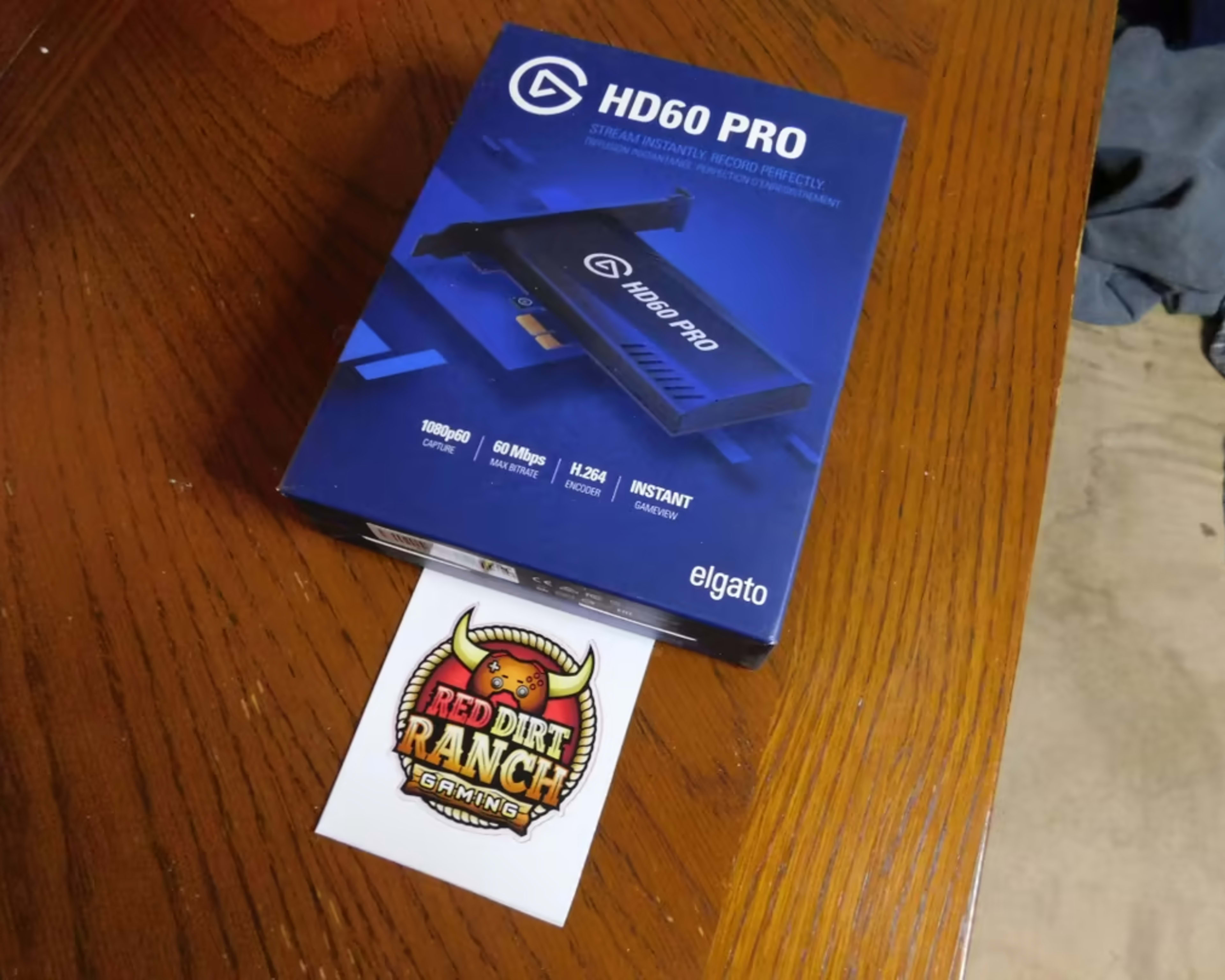 Elgato HD60 Pro1080p60 Capture and Passthrough, PCIe Capture Card, Low-Latency Technology