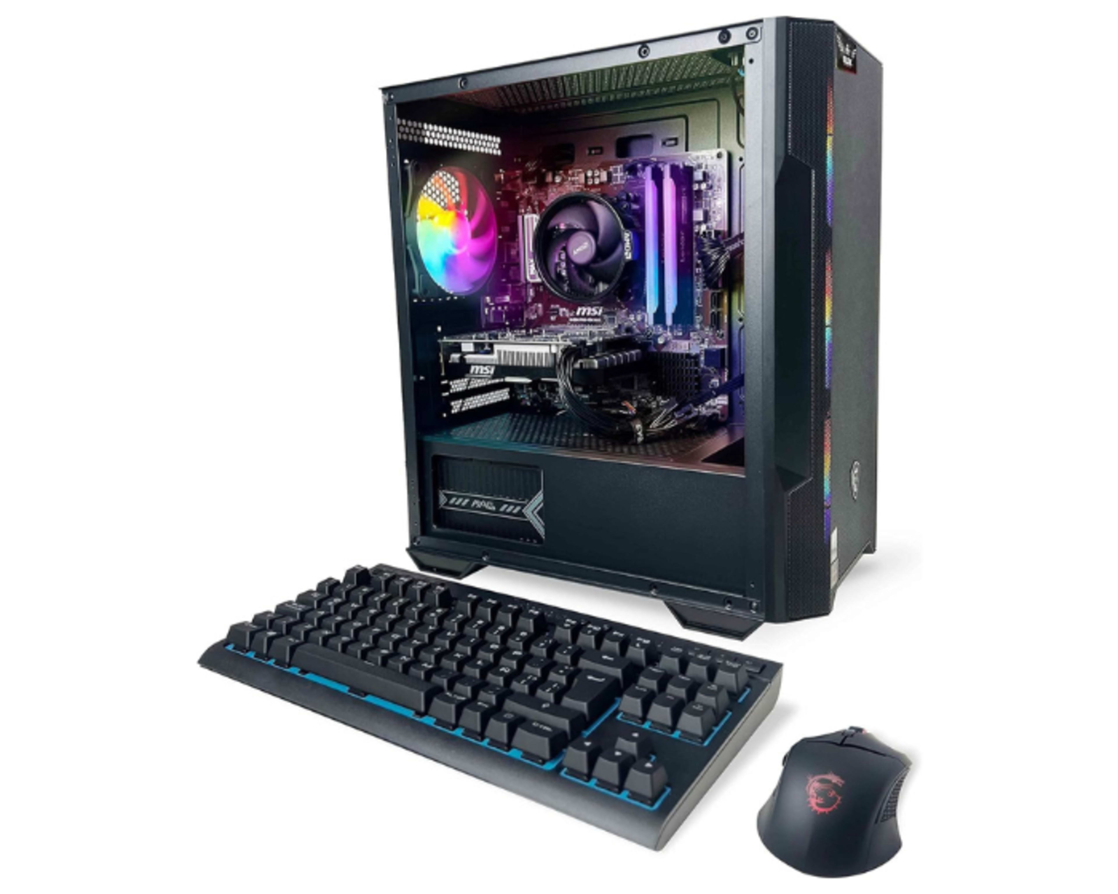NSX Omega Gaming PC | R7 5700X | RTX 4060 TI | 1TB SSD | 16 GB RAM | Win 11 Home | WiFi | Bluetooth
